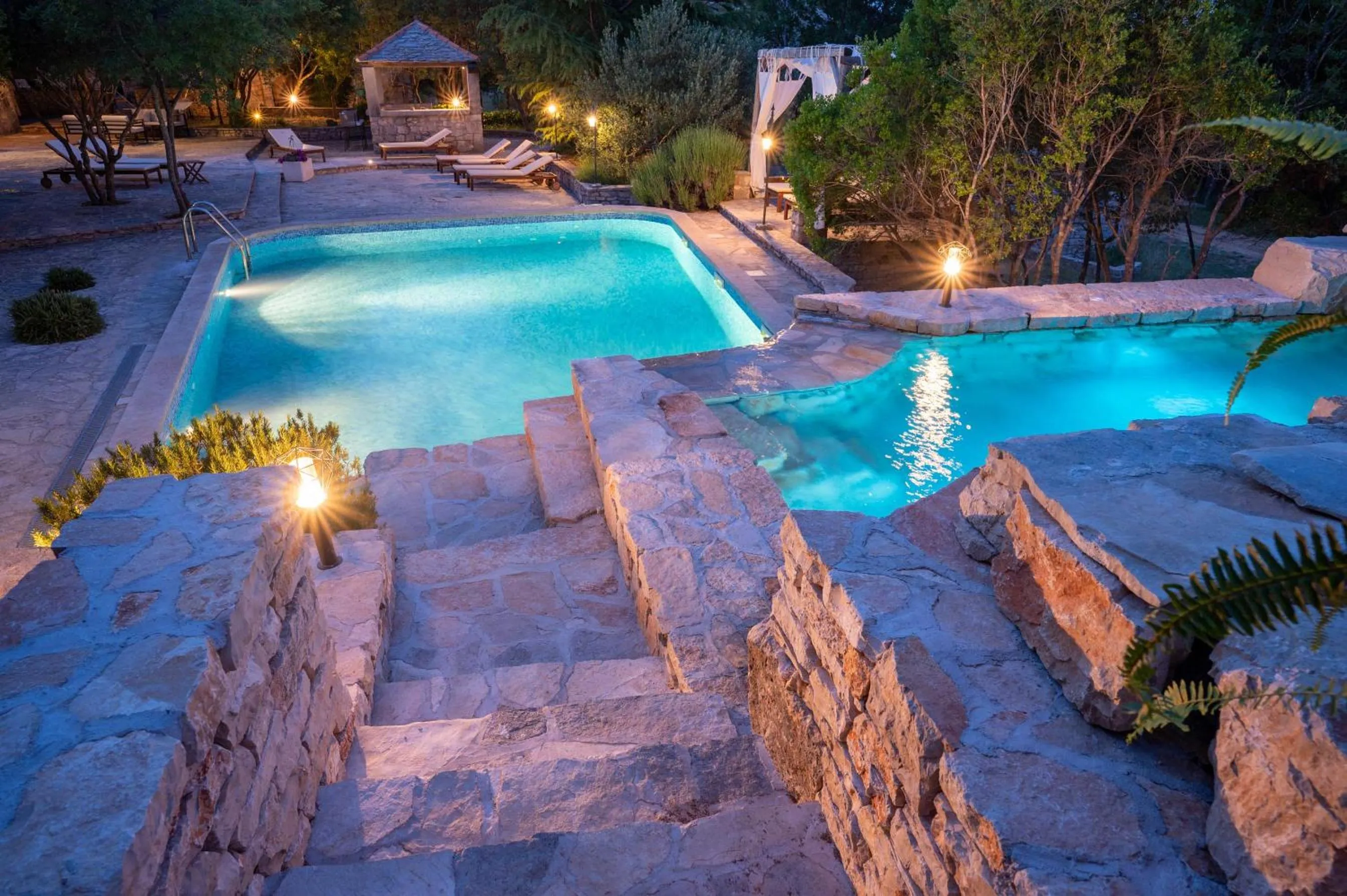 Swimming pool in Nono Ban Boutique Hotel & Villas