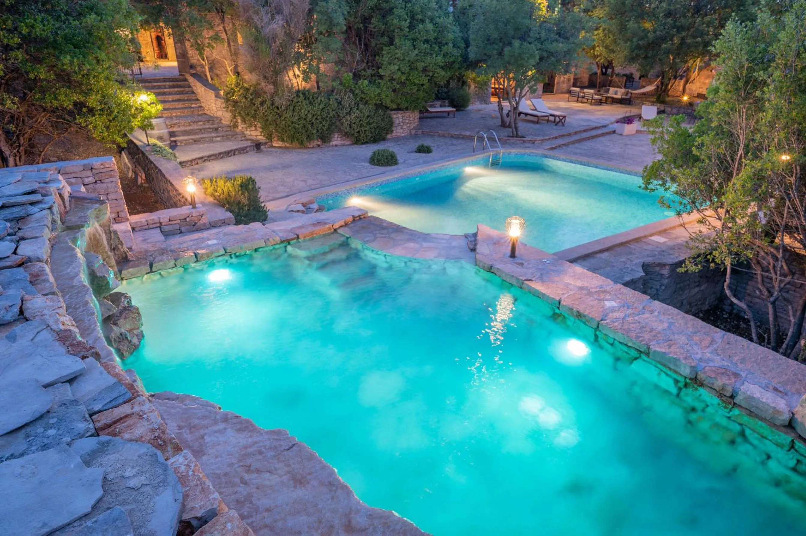 Pool view in Nono Ban Boutique Hotel & Villas