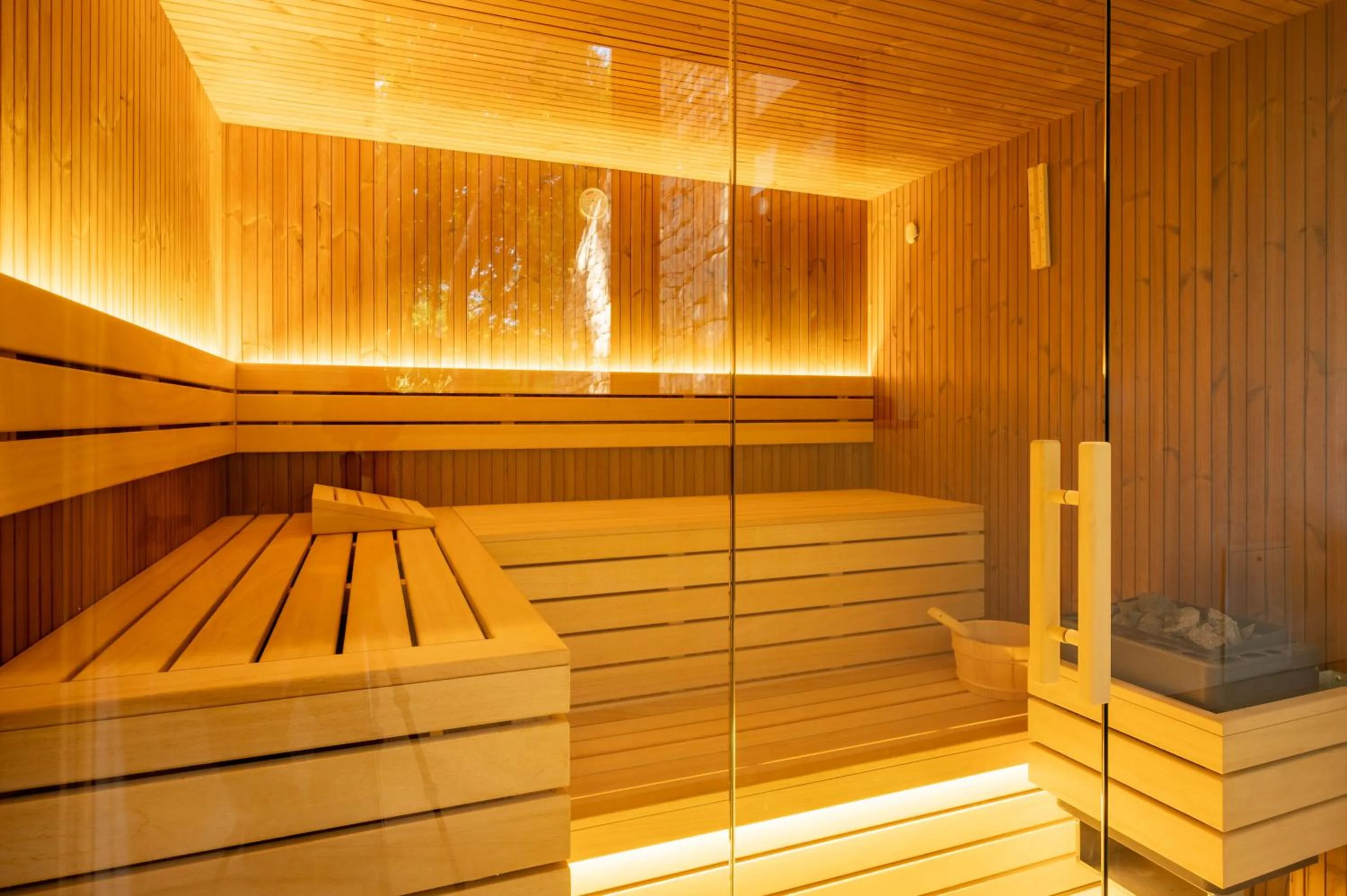 Sauna in Nono Ban Boutique Hotel & Villas