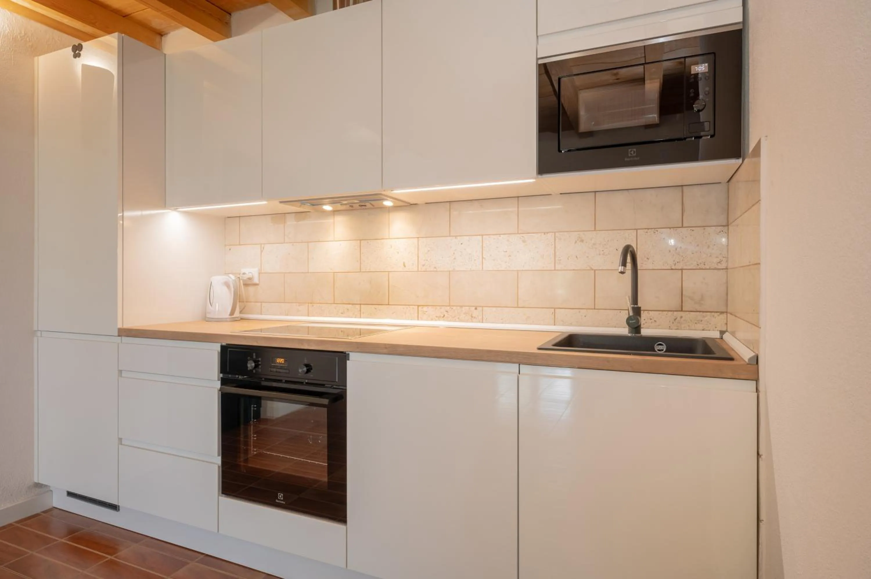 kitchen in Nono Ban Boutique Hotel & Villas