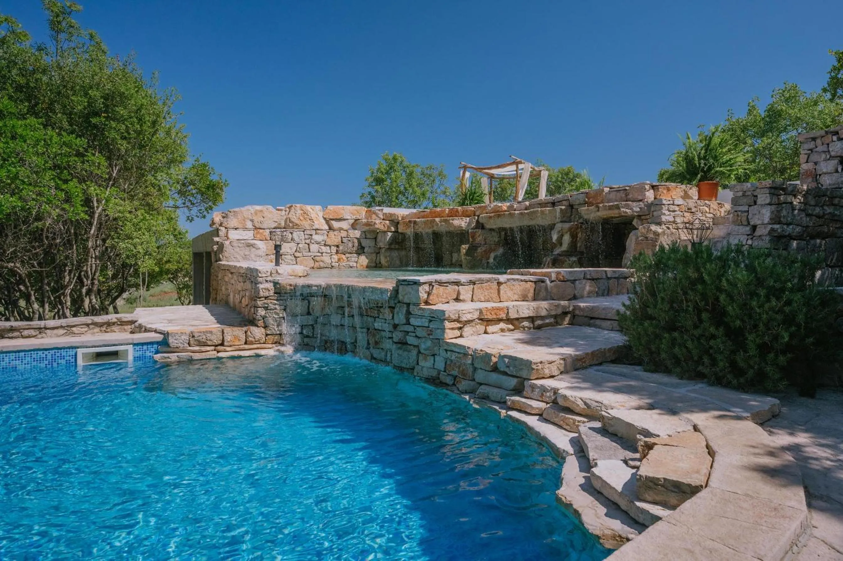 Swimming pool in Nono Ban Boutique Hotel & Villas