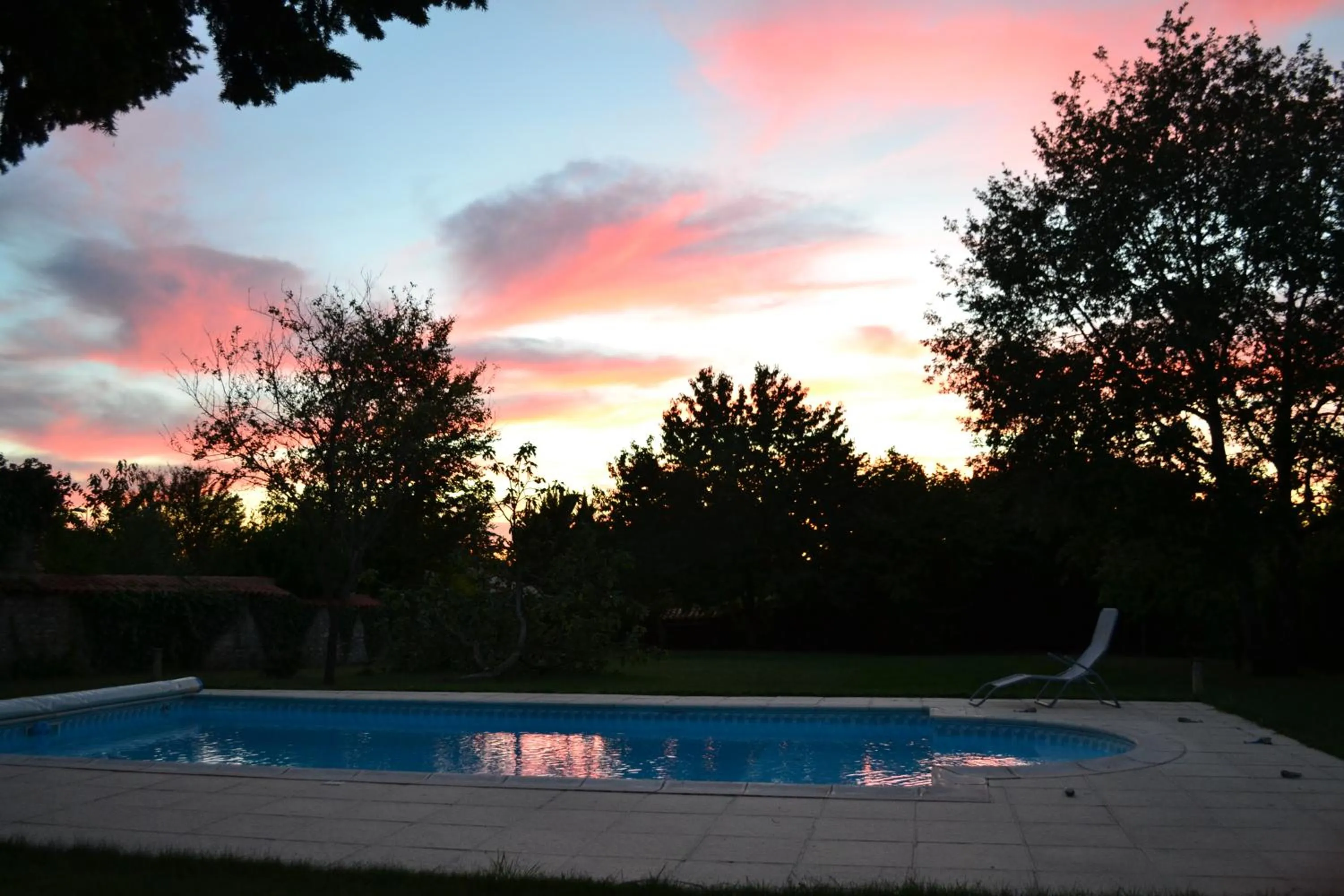 Swimming pool in La maison de Thiré