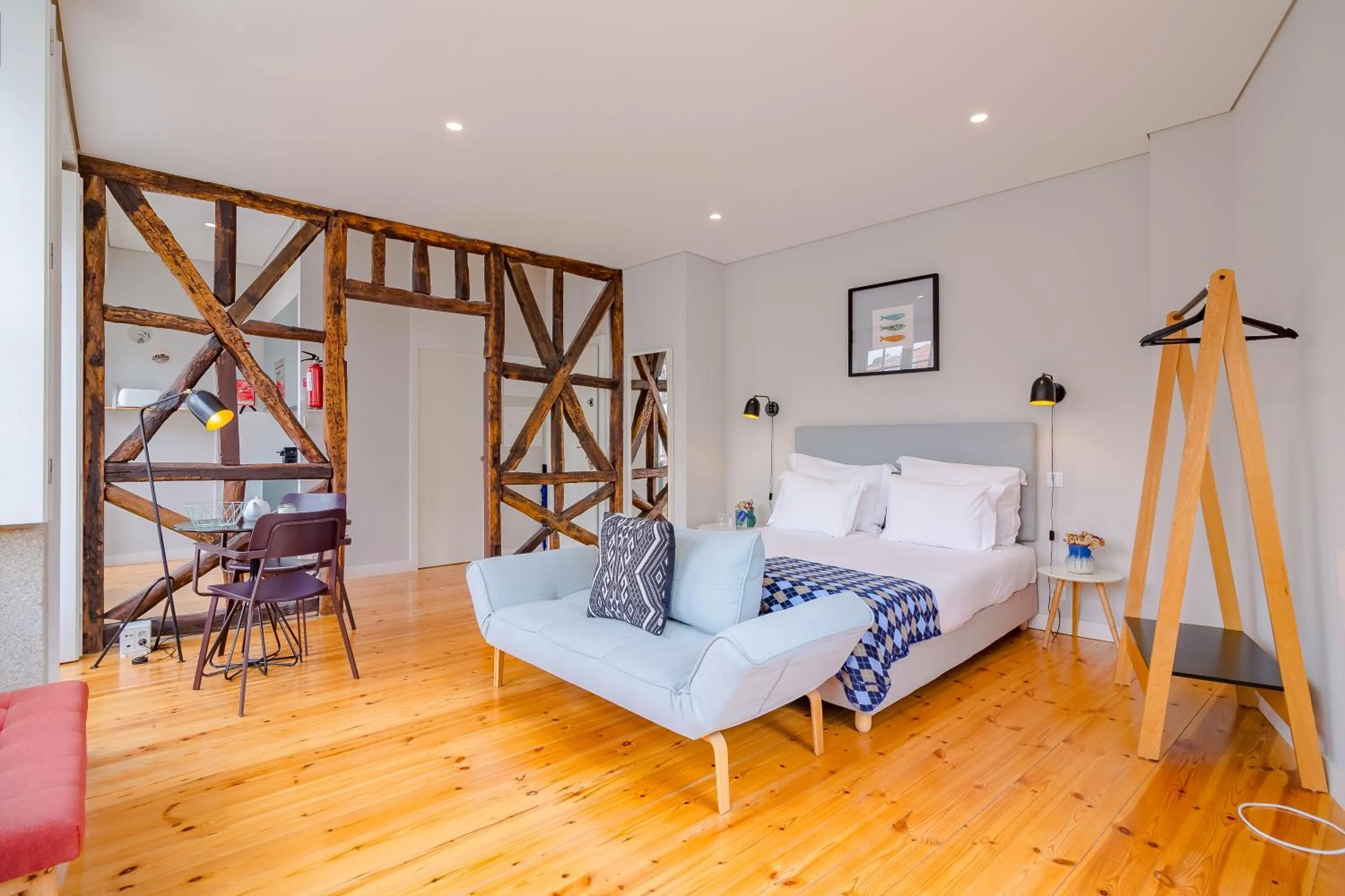 Bed in YOUROPO - City Center Ribeira Porto