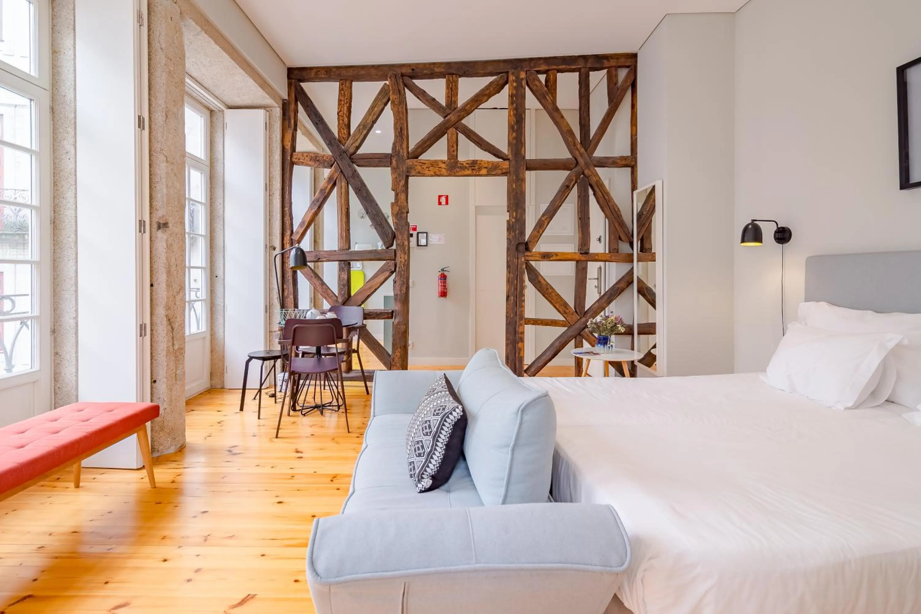 Bed in YOUROPO - City Center Ribeira Porto