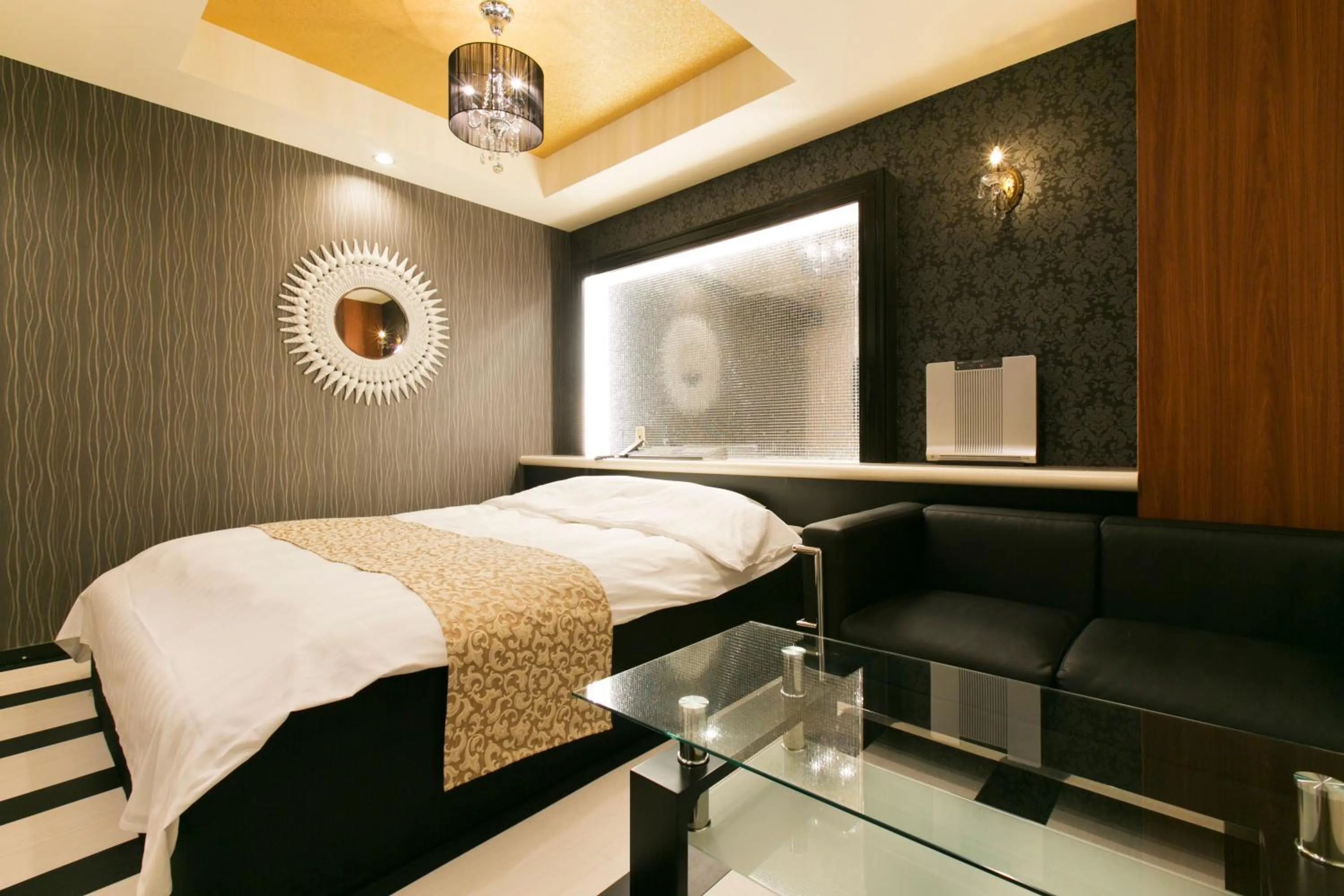 Photo of the whole room, Bed in Hotel Atlantis Higashi Osaka (Adult Only)