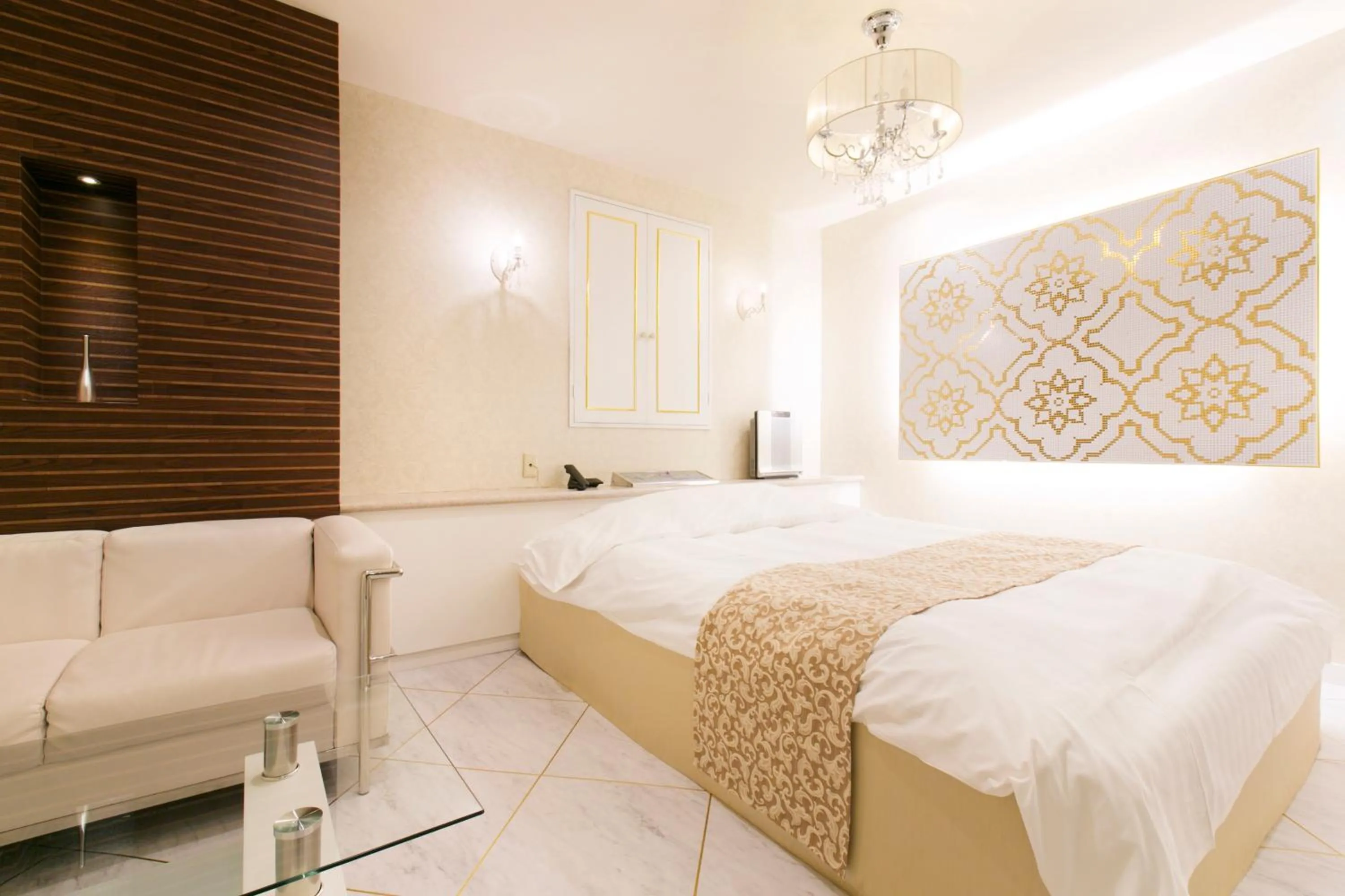 Photo of the whole room, Bed in Hotel Atlantis Higashi Osaka (Adult Only)