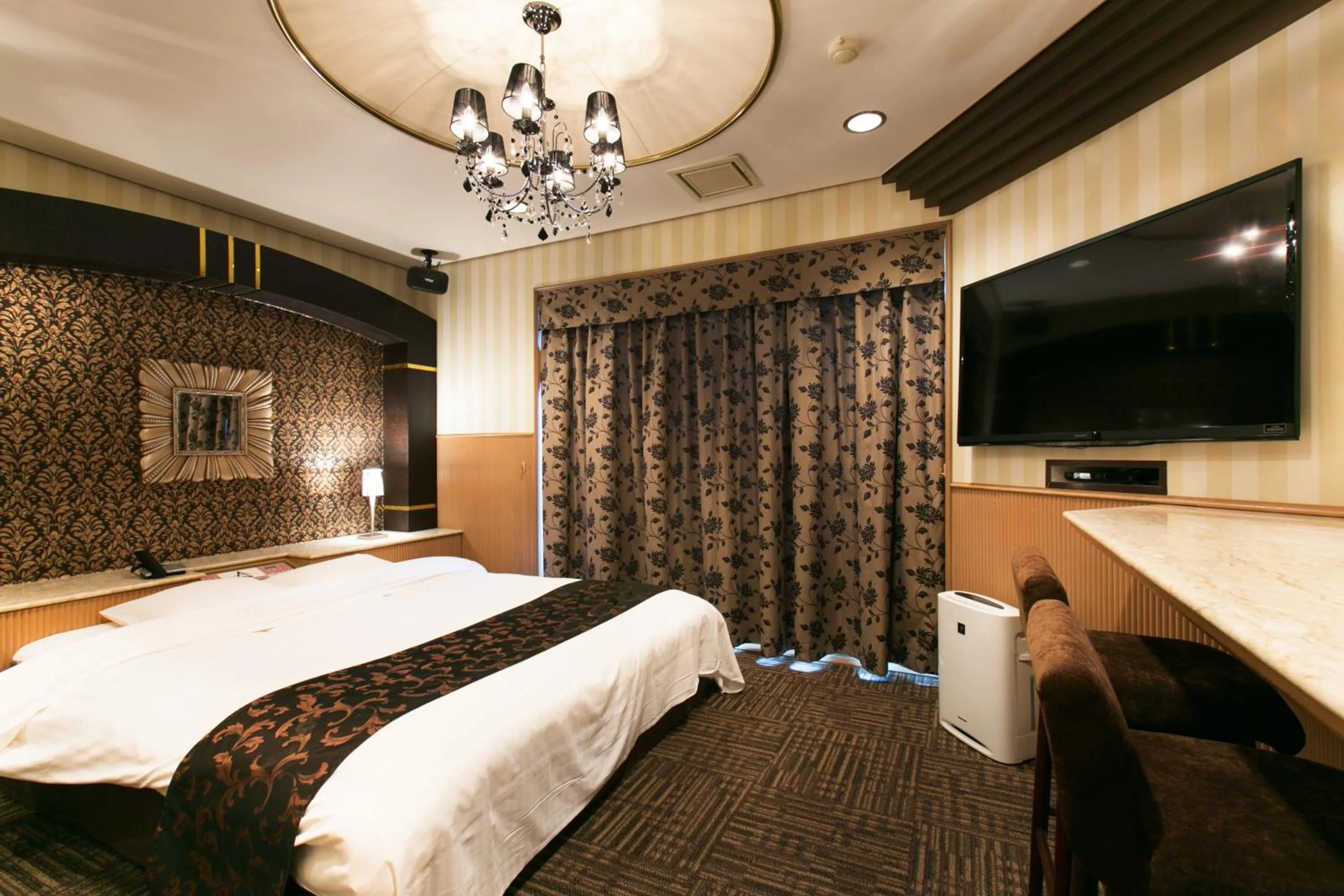 Bed in Hotel Atlantis Otsu (Adult Only)