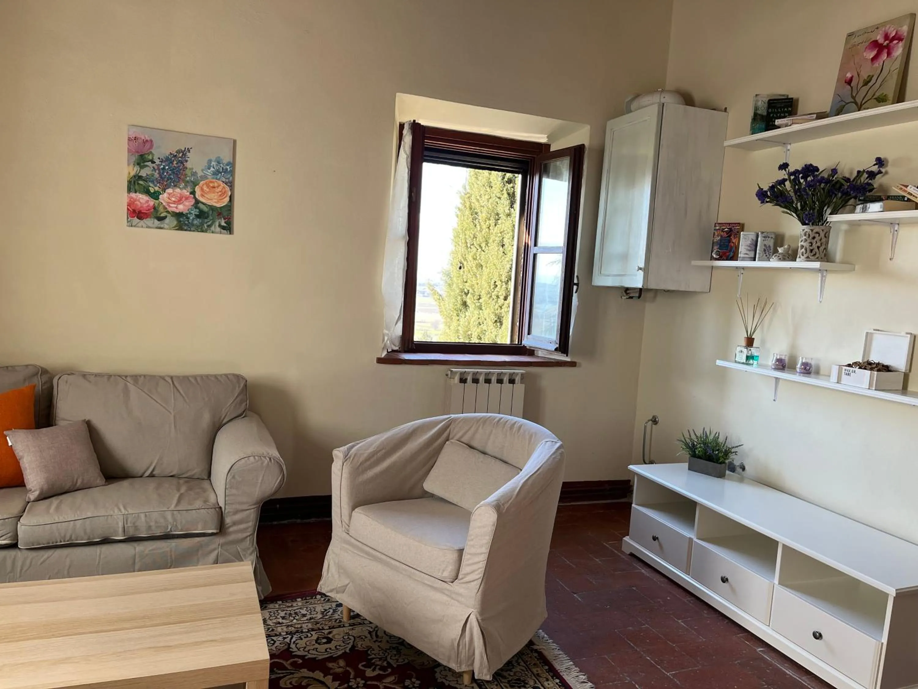 Living room in Villa Schiatti