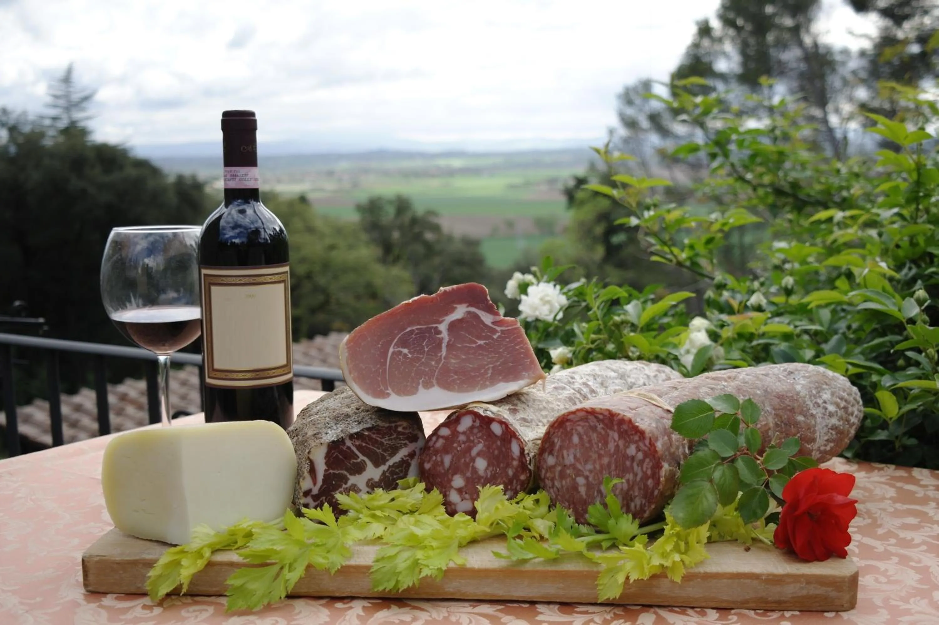 Food close-up in Villa Schiatti