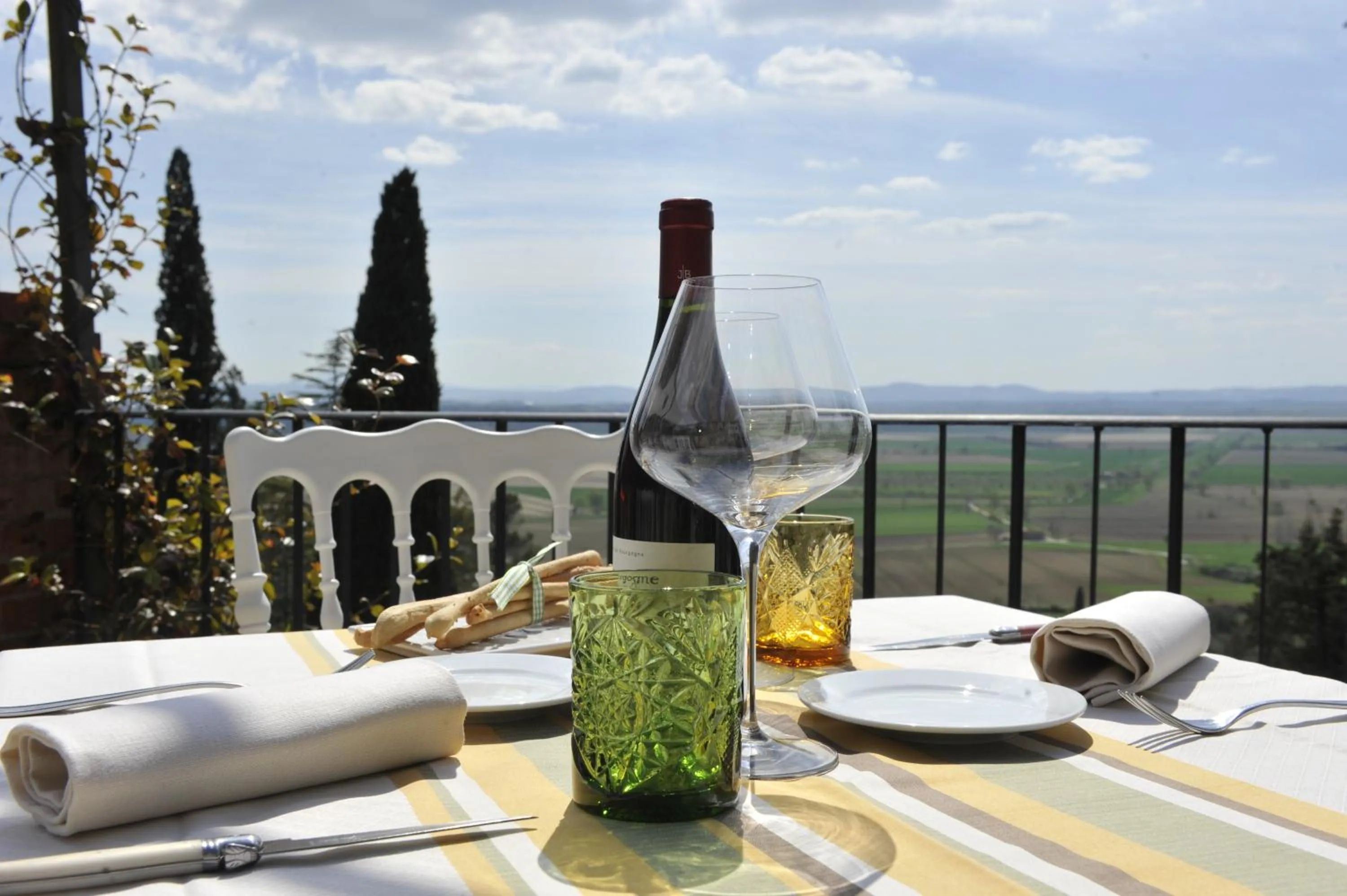 Food and drinks in Villa Schiatti