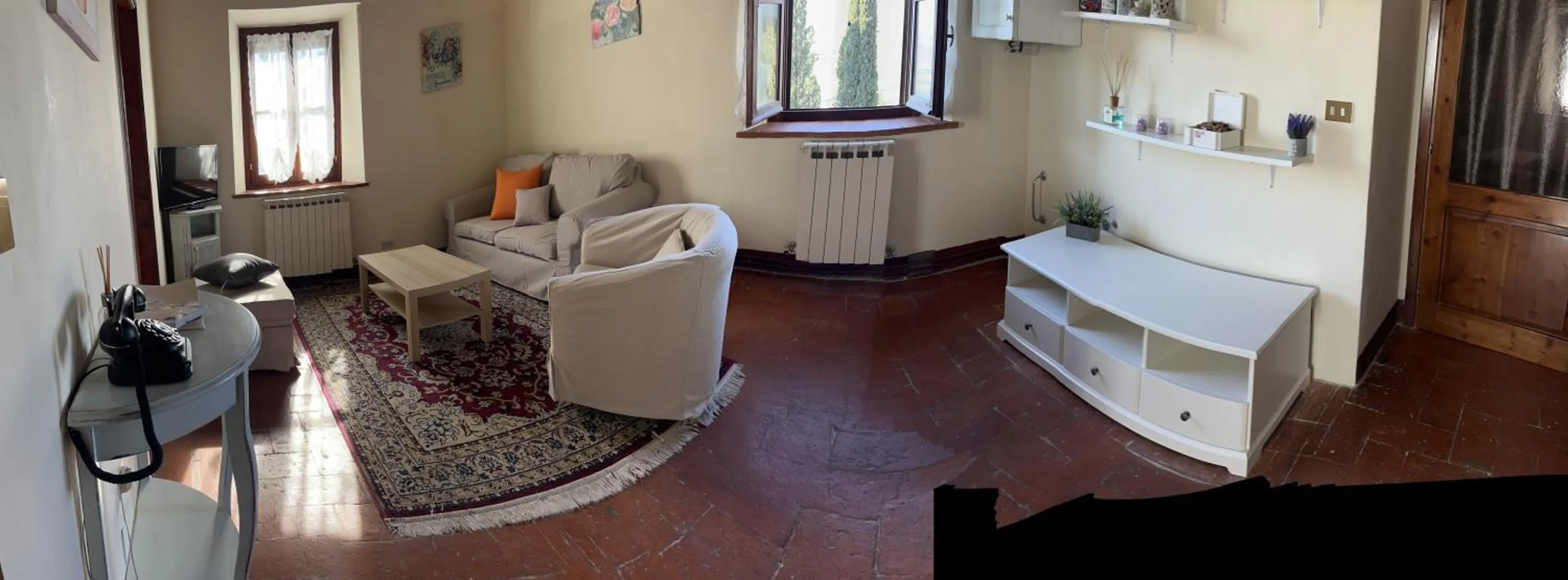 Living room in Villa Schiatti