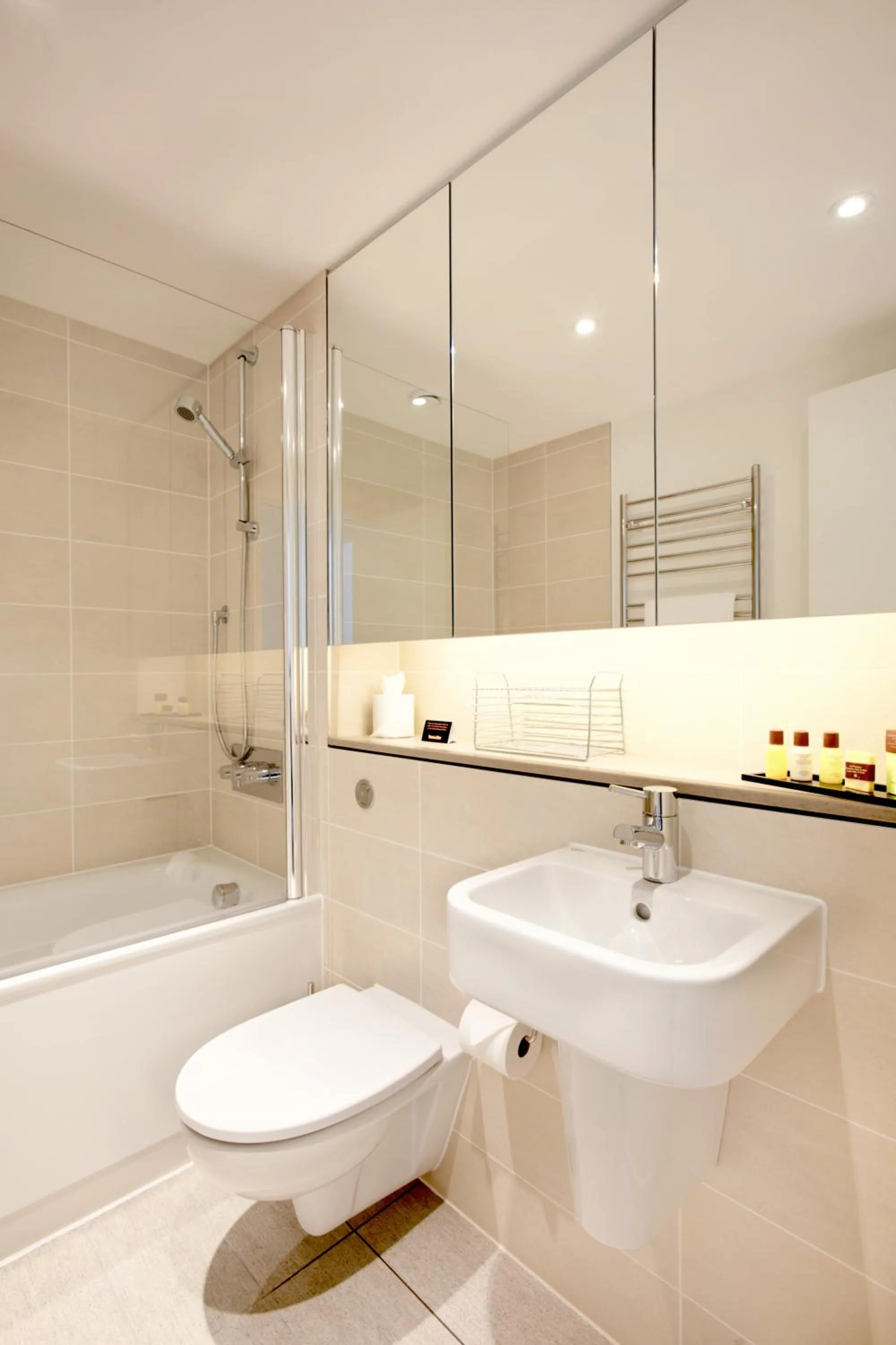 Bathroom in London City Apartments