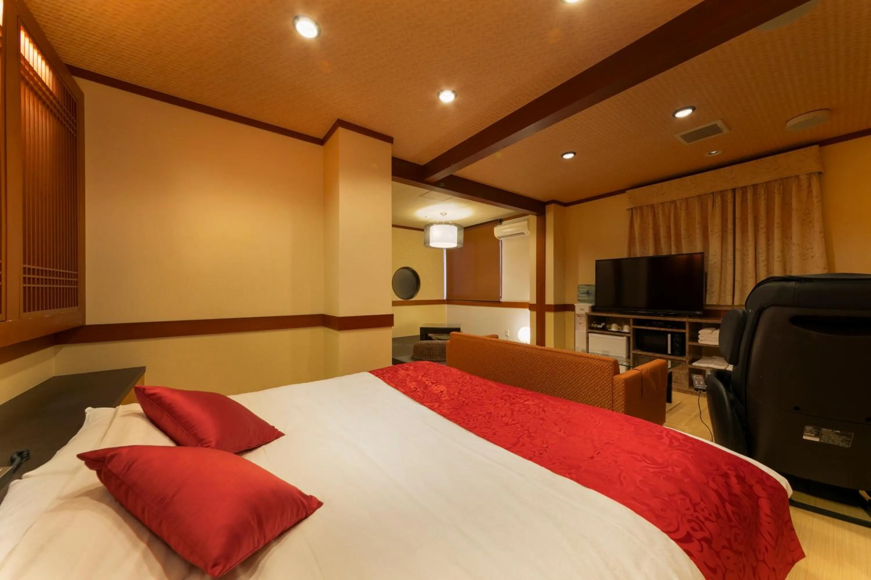 Bed in Hotel Lotus Sakai (Adult Only)
