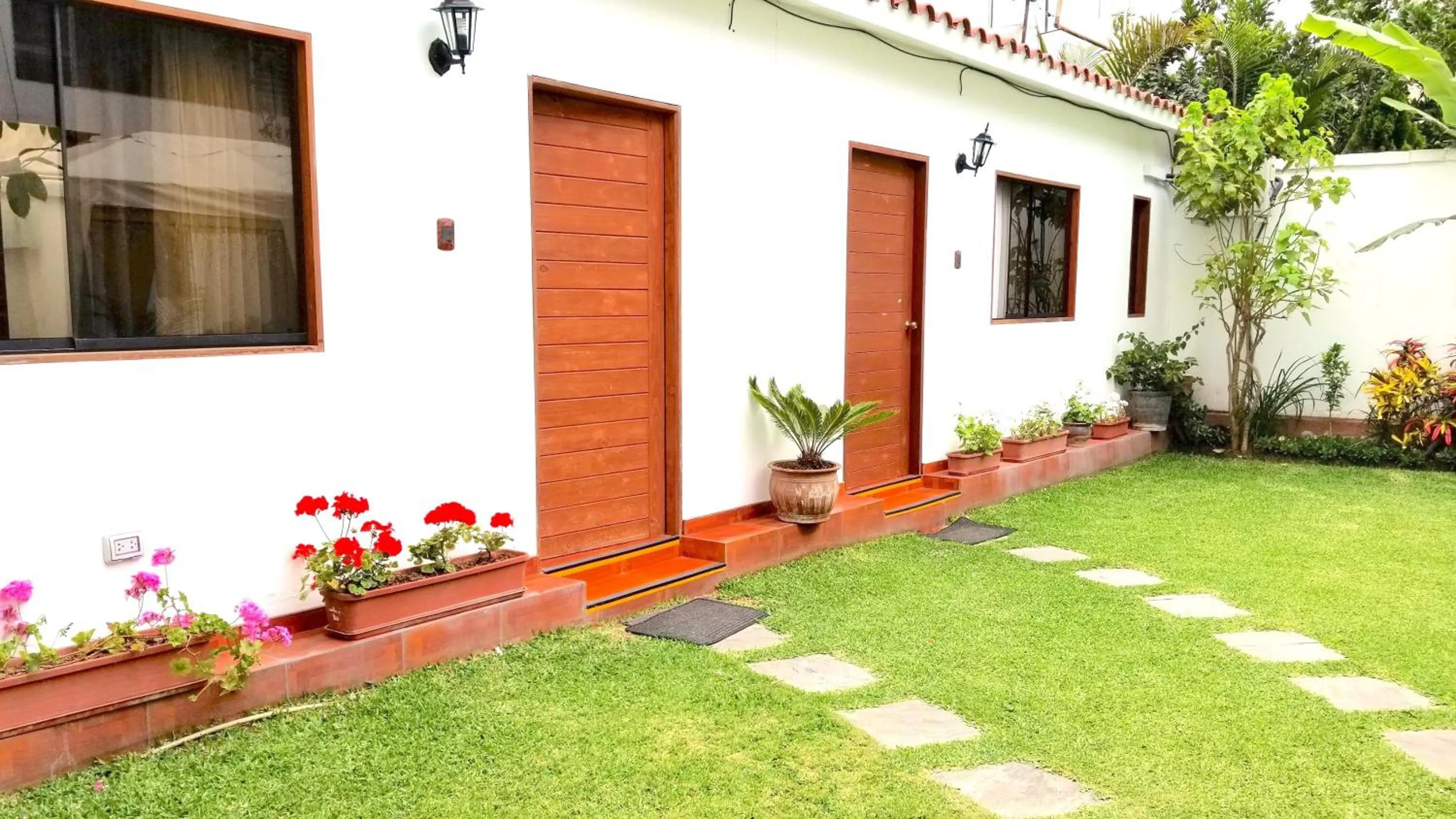 Patio in Casa Bella Boutique Hotel San Isidro