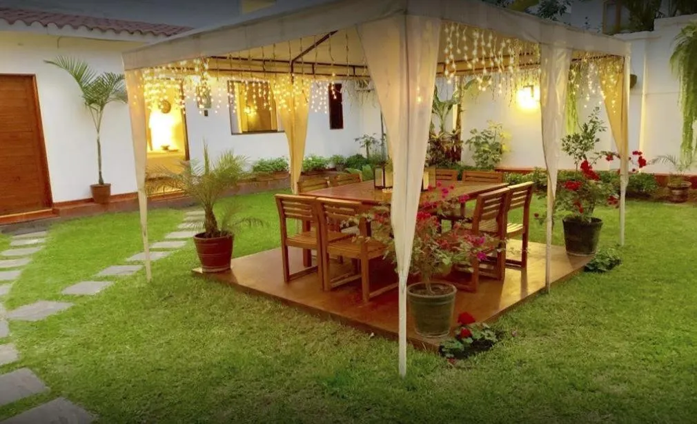 Patio in Casa Bella Boutique Hotel San Isidro