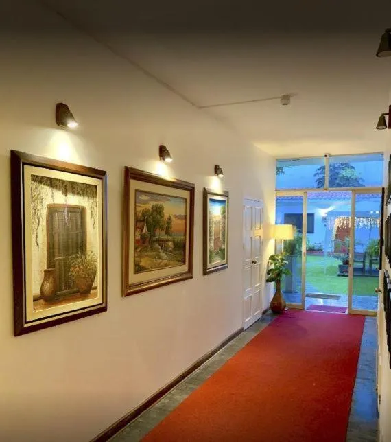 Inner courtyard view in Casa Bella Boutique Hotel San Isidro