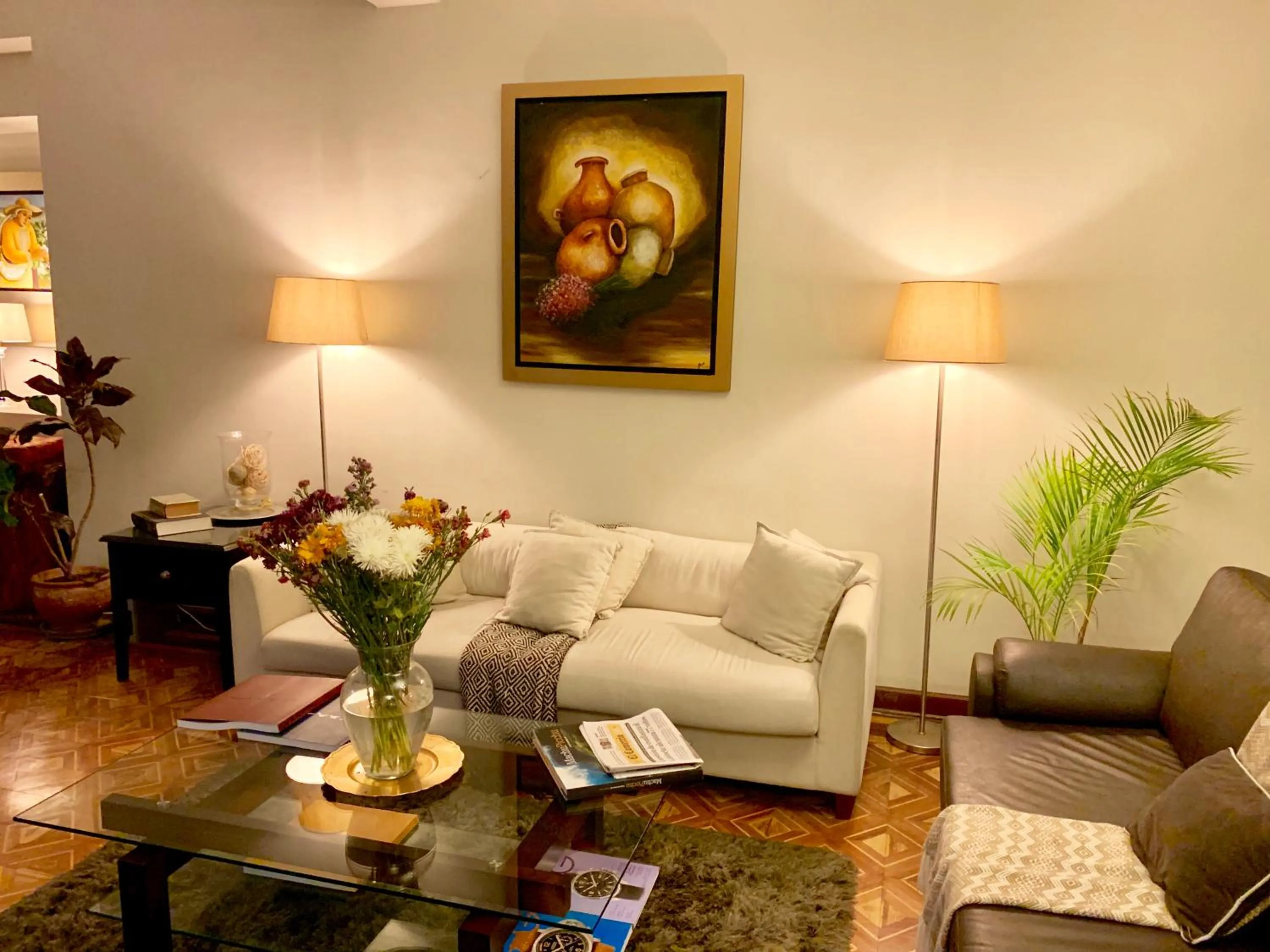 Living room in Casa Bella Boutique Hotel San Isidro