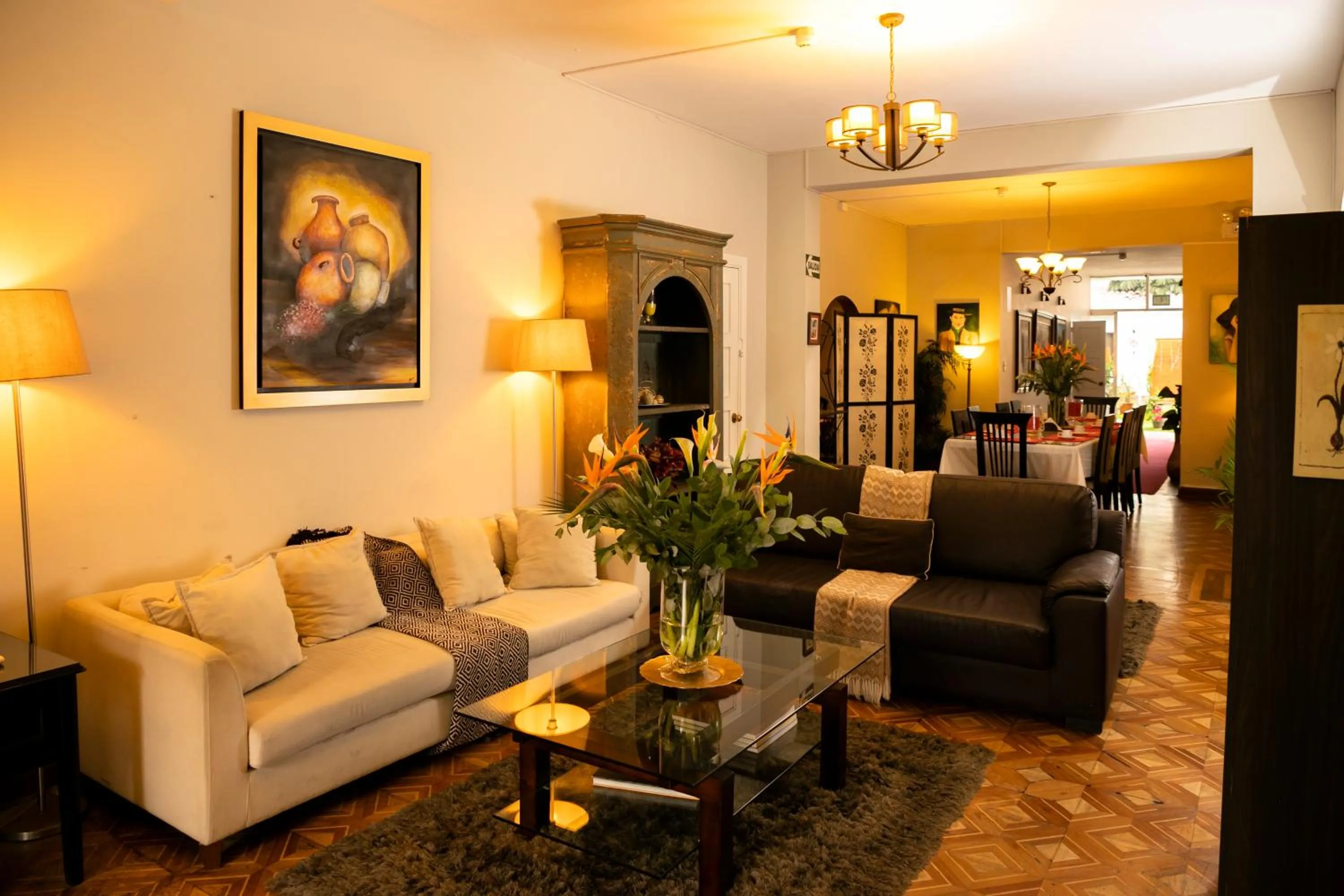 Living room in Casa Bella Boutique Hotel San Isidro