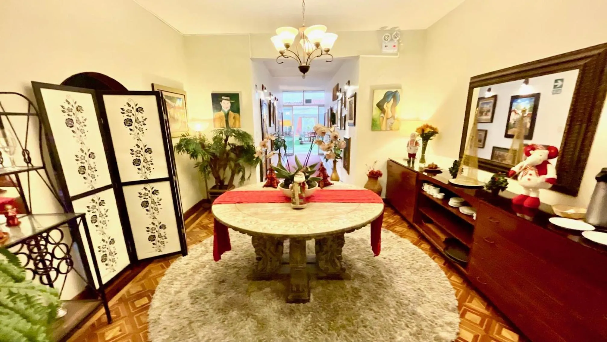 Living room in Casa Bella Boutique Hotel San Isidro