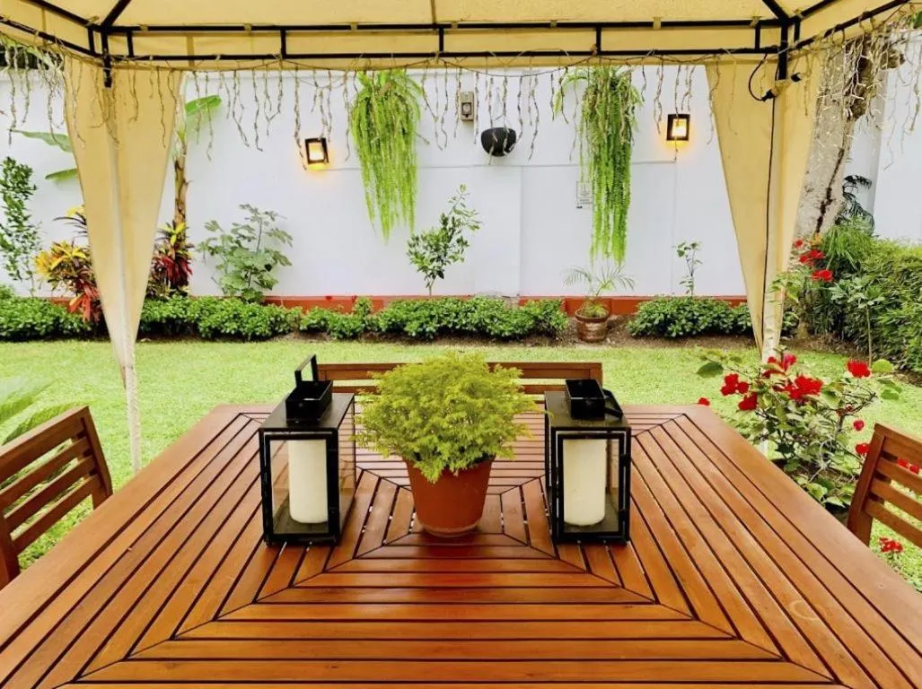 Patio in Casa Bella Boutique Hotel San Isidro