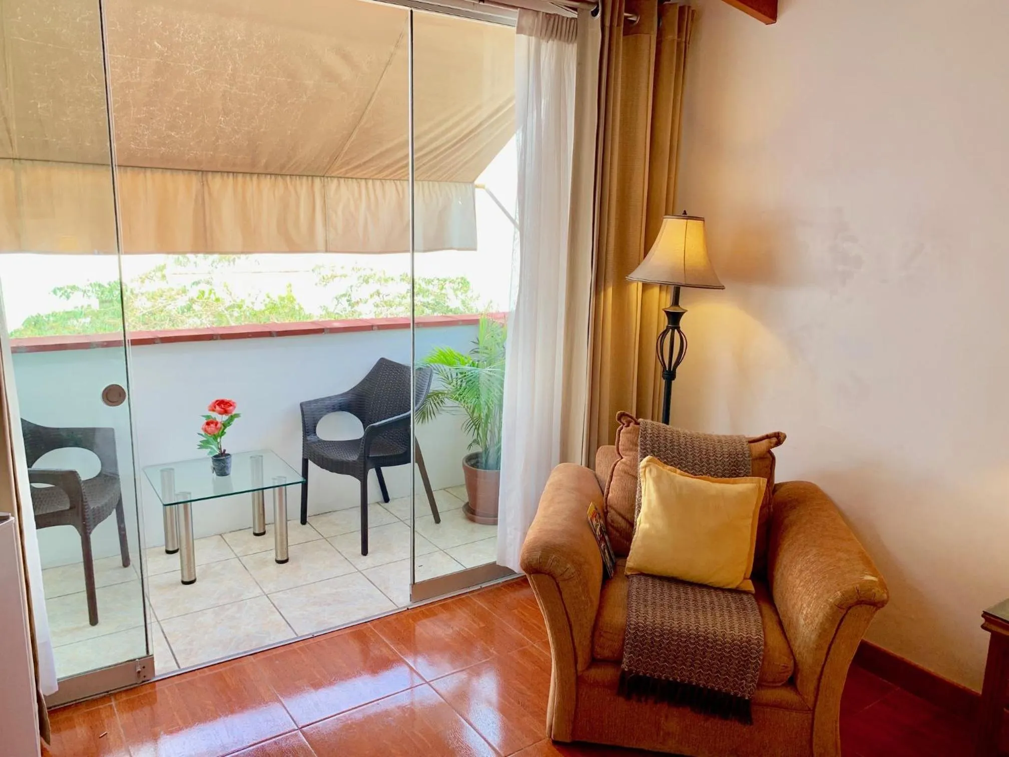 Balcony/Terrace in Casa Bella Boutique Hotel San Isidro