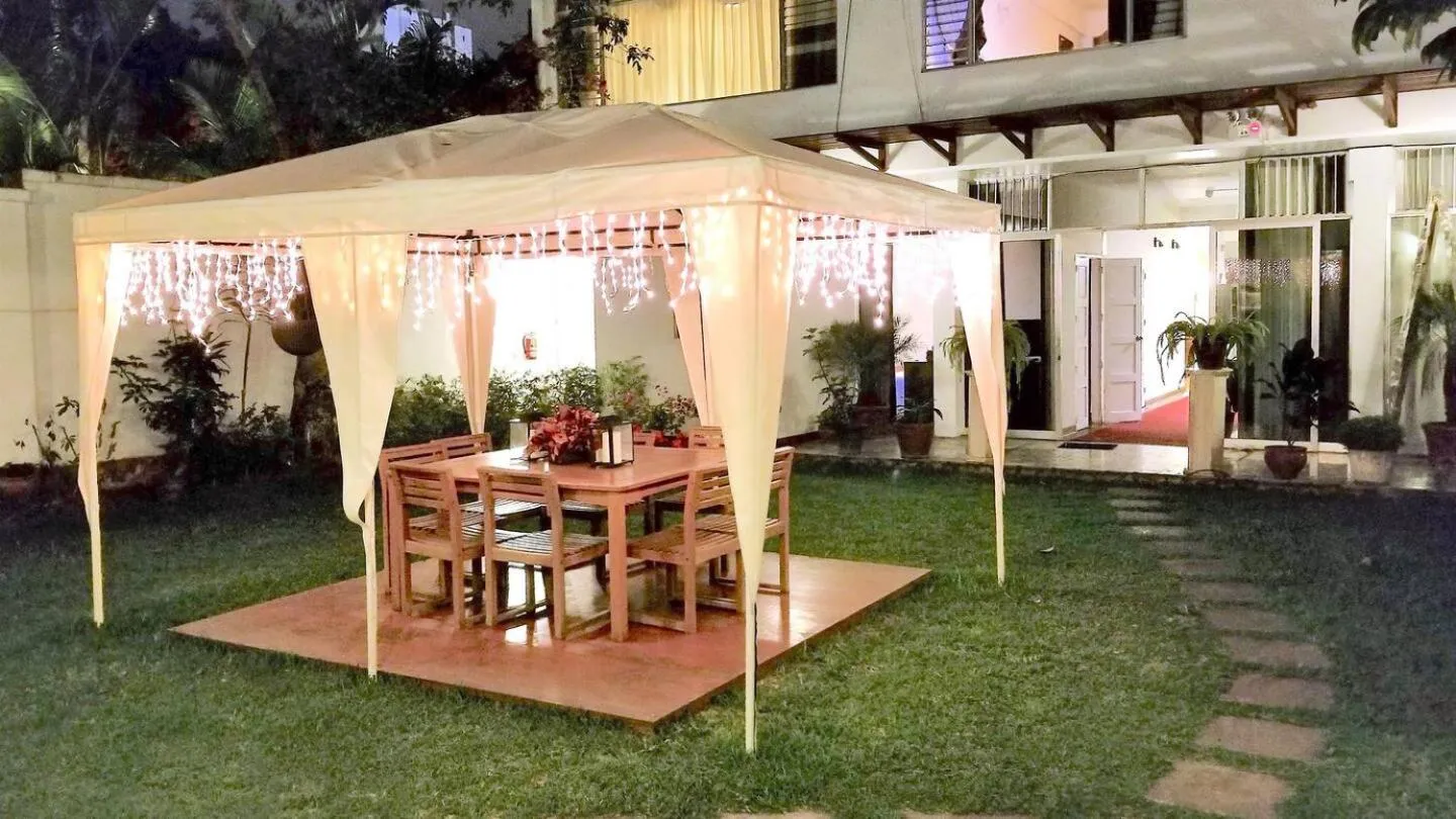 Patio in Casa Bella Boutique Hotel San Isidro