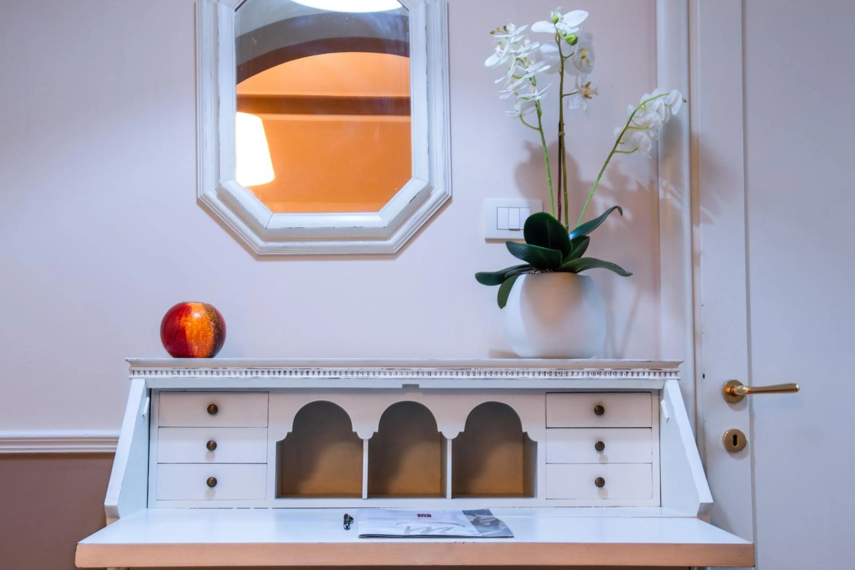 Kitchen or kitchenette in Hotel Moderno