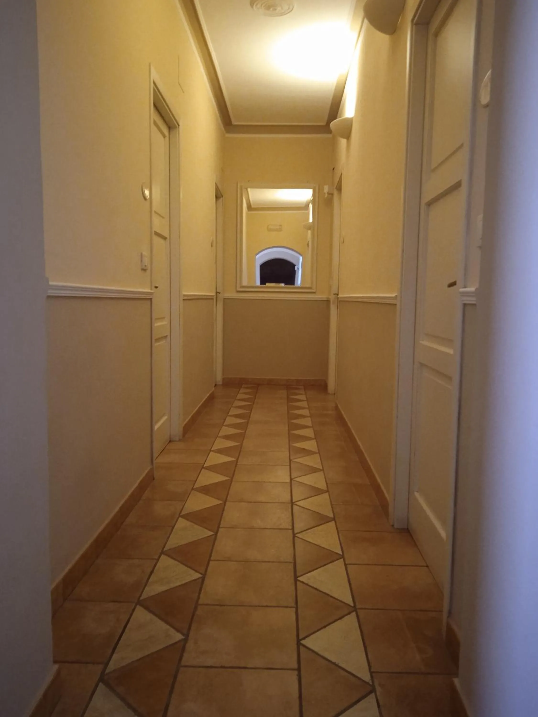 Decorative detail in Hotel Moderno