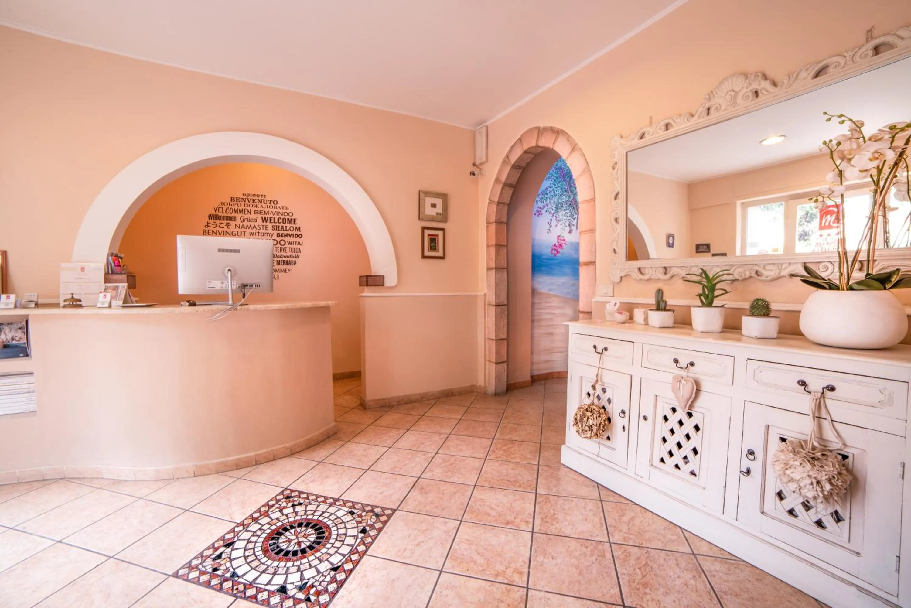 Lobby or reception in Hotel Moderno