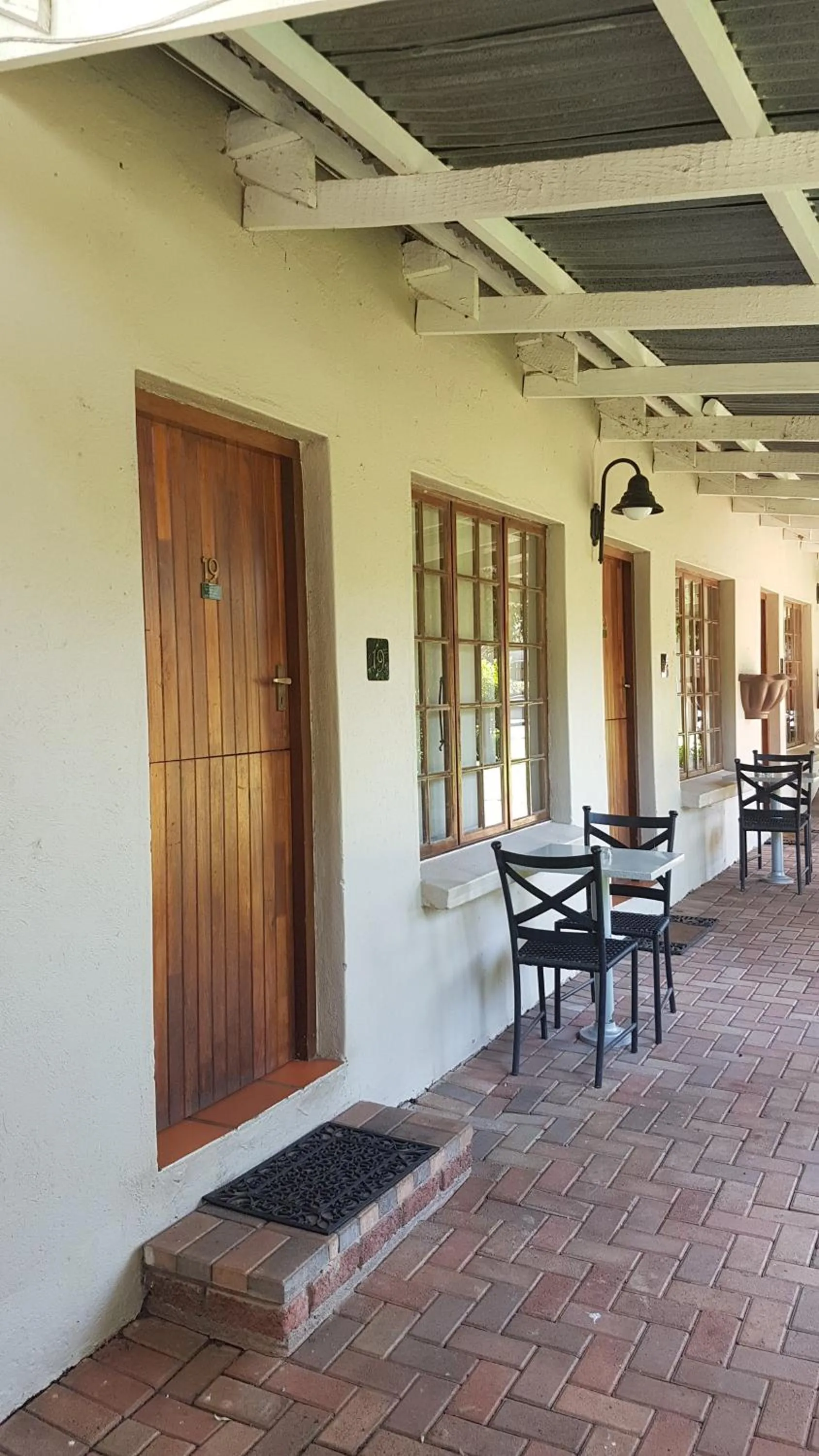 Patio in Haggards on Hilldrop