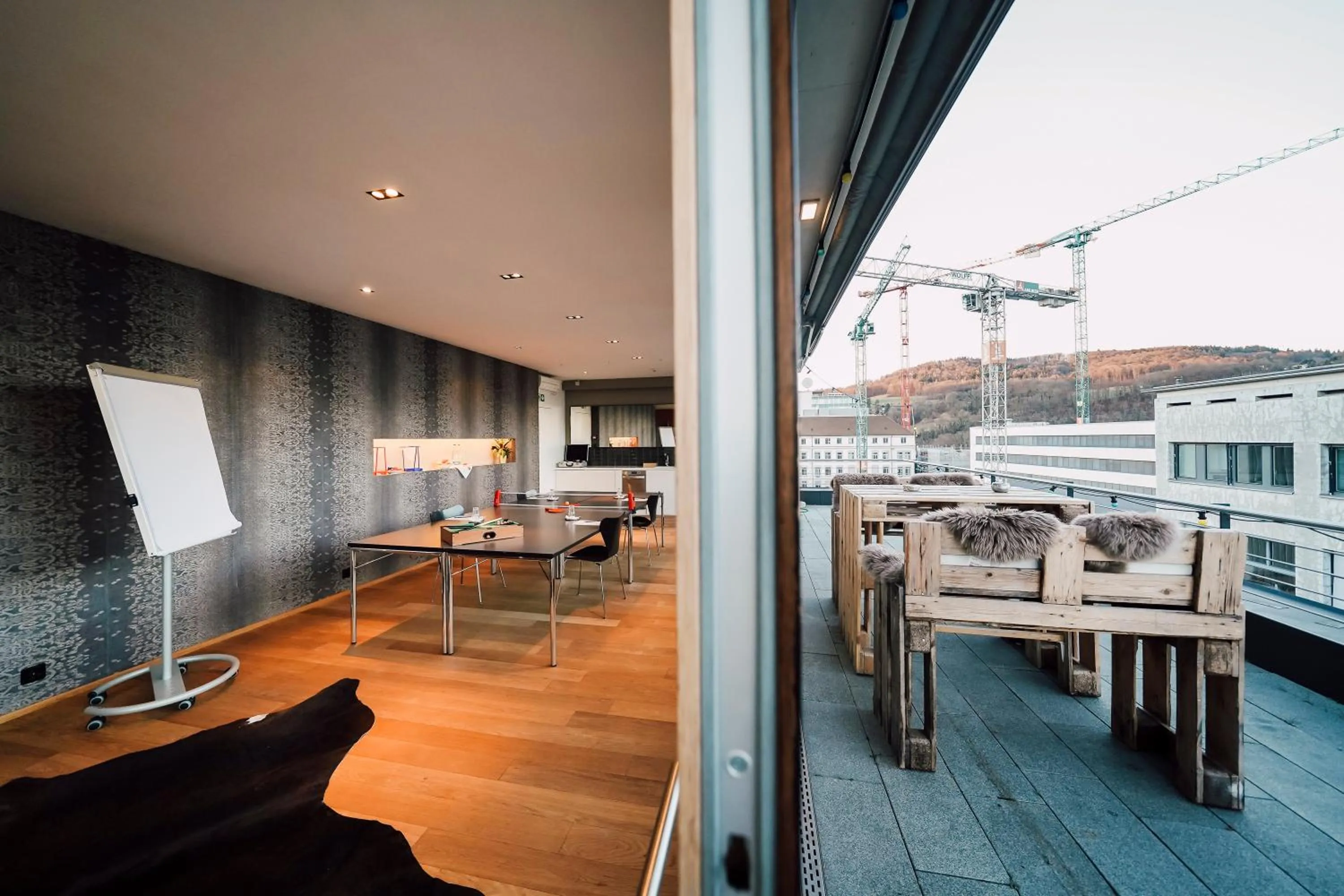 Balcony/Terrace in Blue City Boutique Hotel