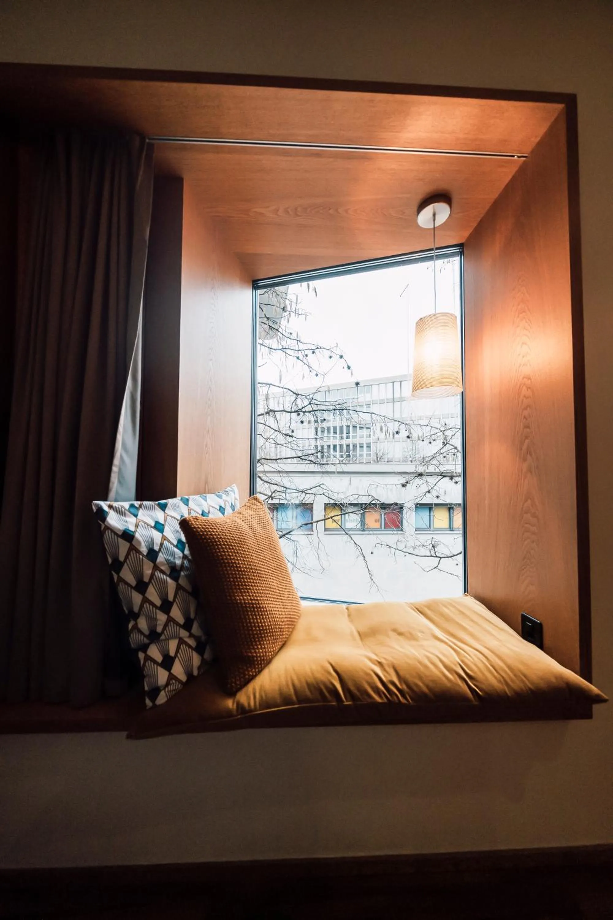 Seating area, Bed in Blue City Boutique Hotel