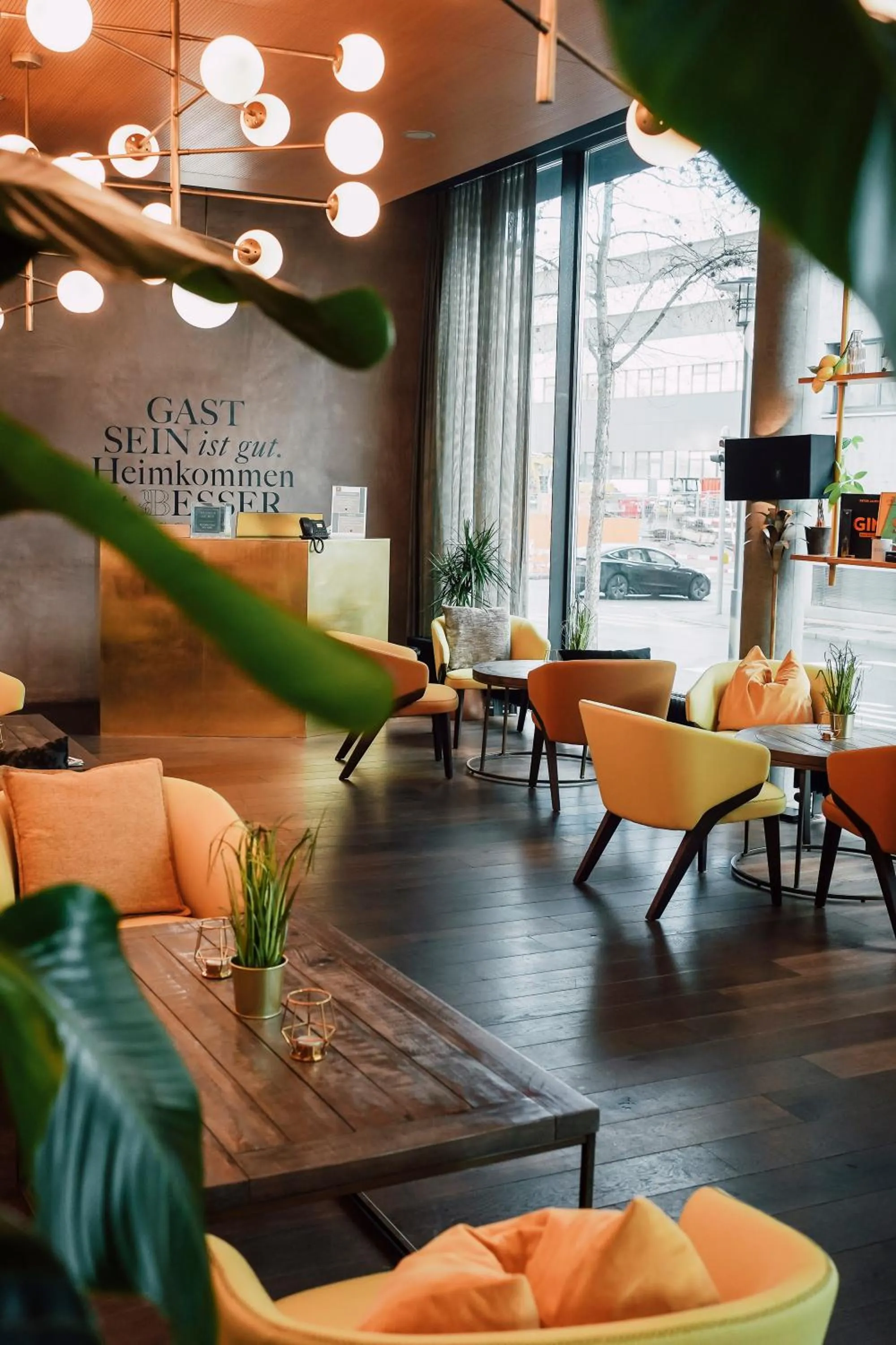 Lobby or reception in Blue City Boutique Hotel