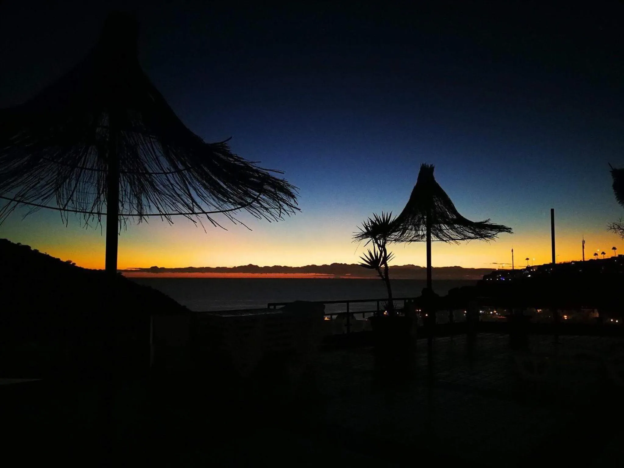 Sea view in Guanabara park