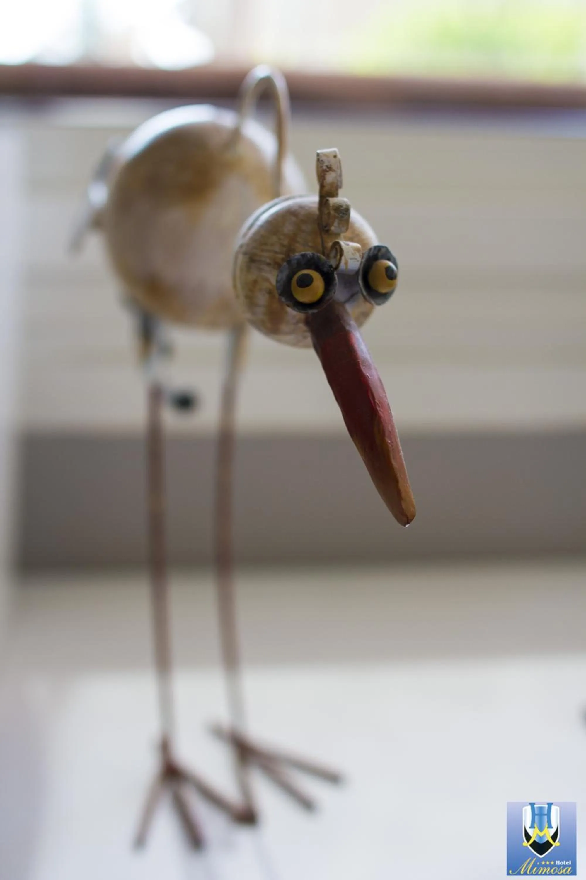 Decorative detail in Hotel Mimosa