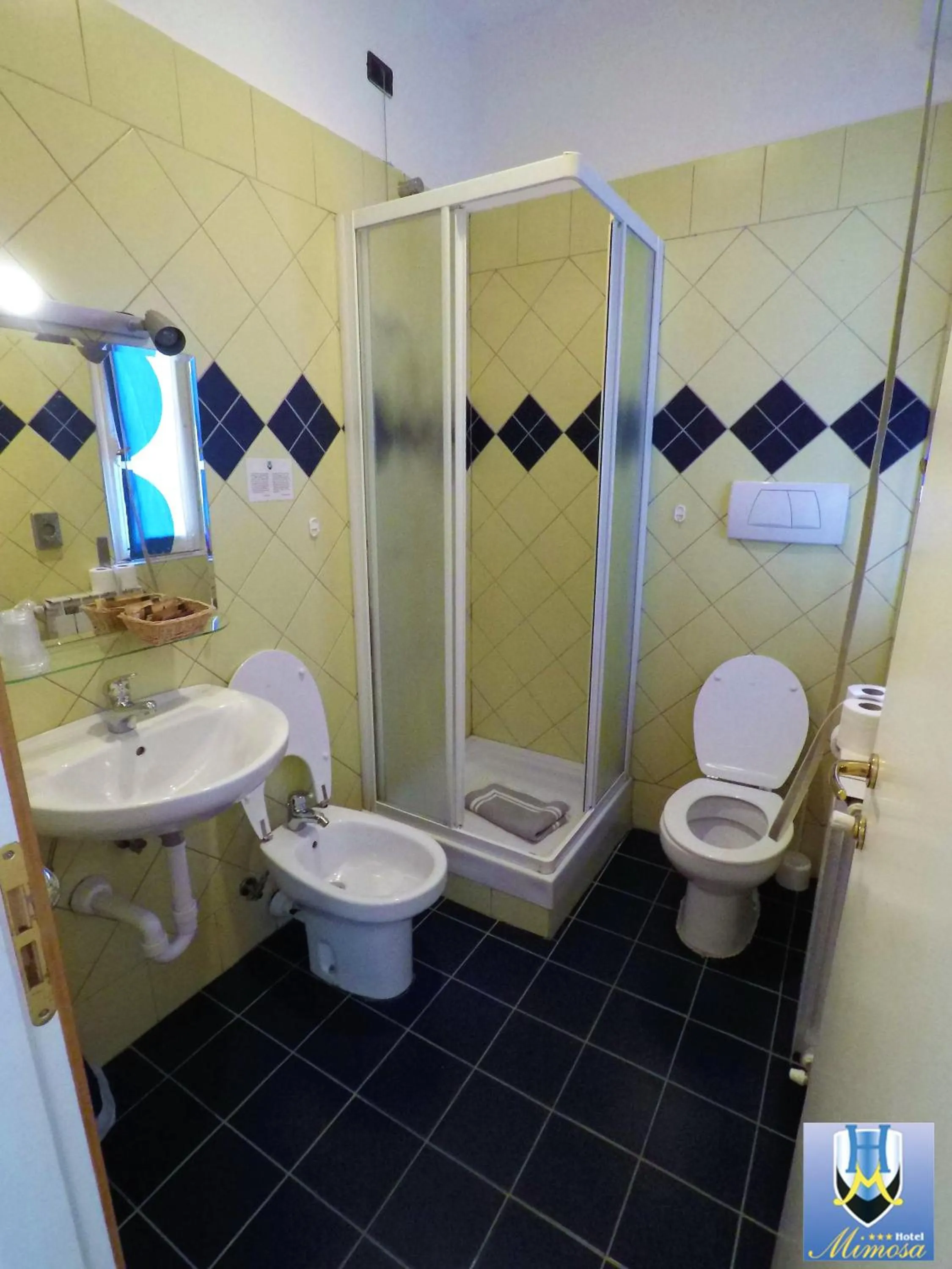 Bathroom in Hotel Mimosa