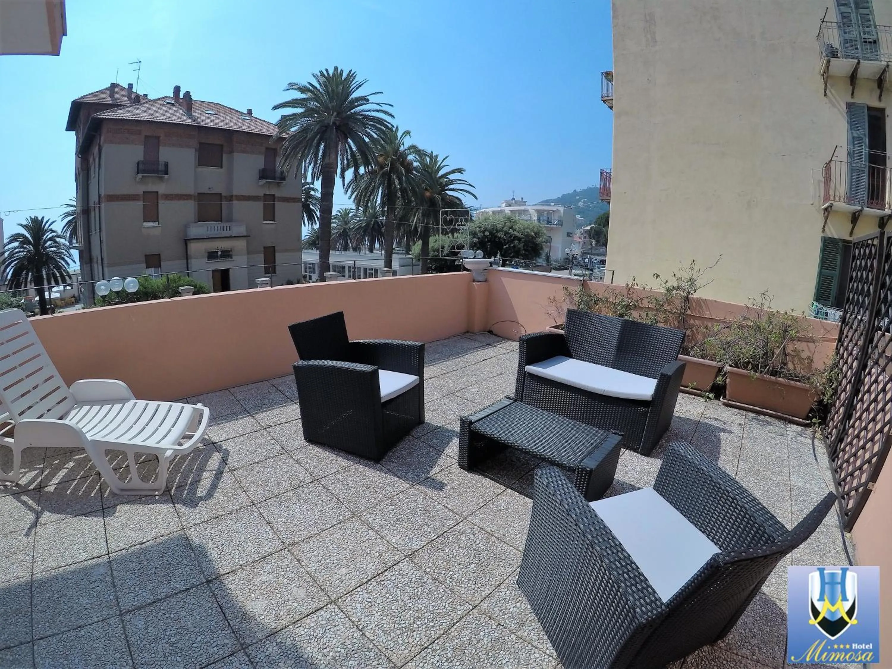 Balcony/Terrace in Hotel Mimosa