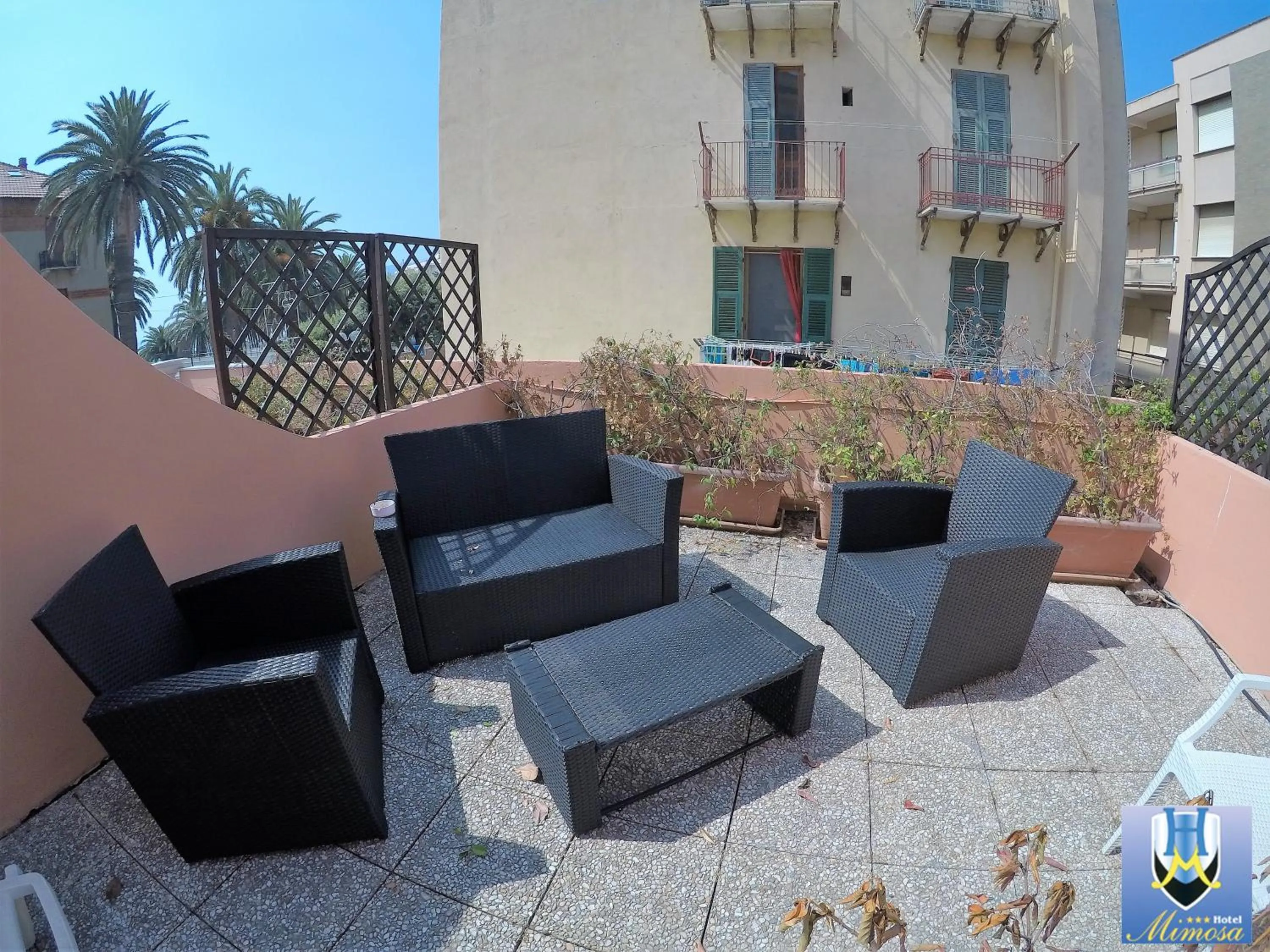 Balcony/Terrace in Hotel Mimosa