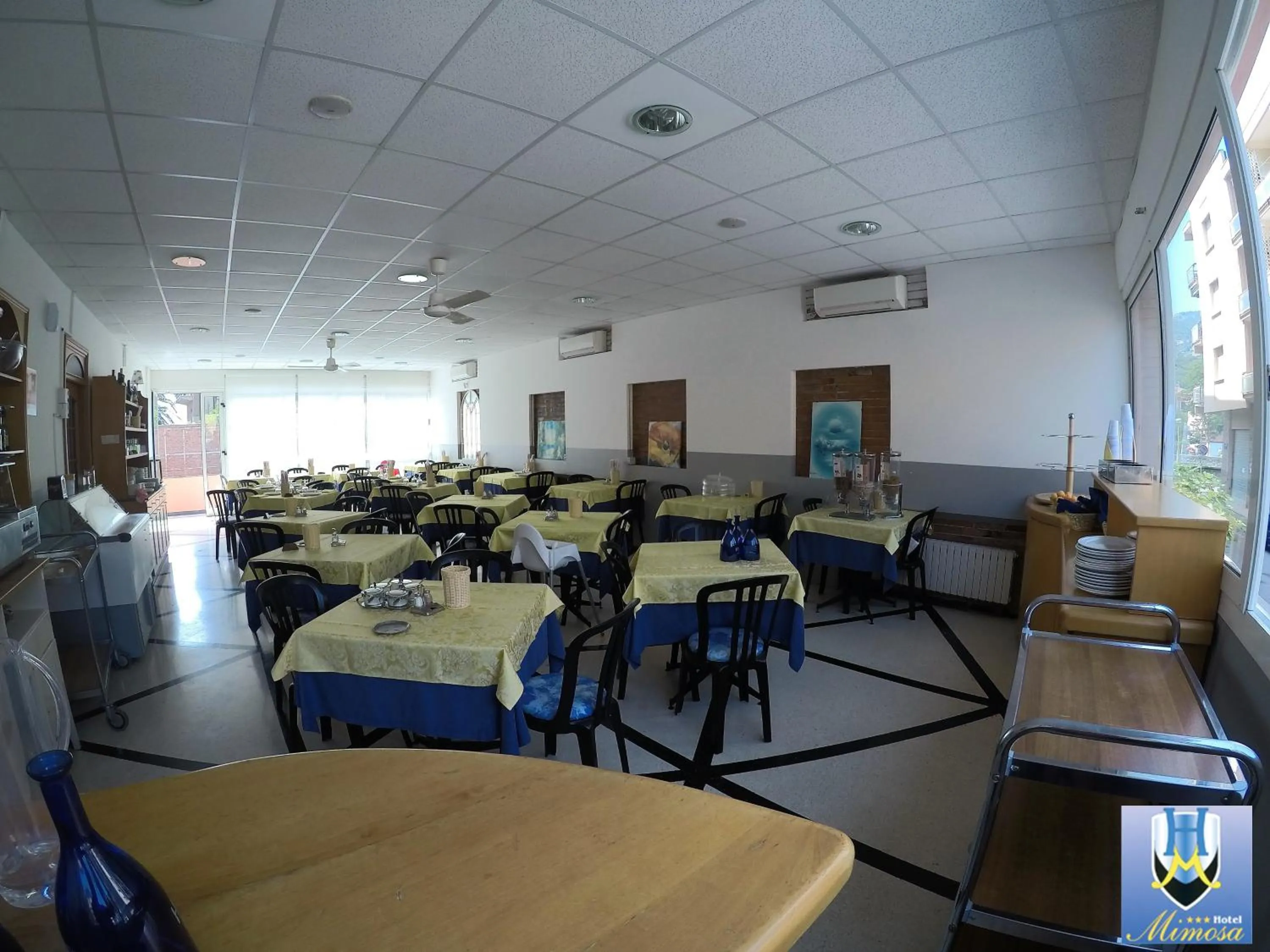 Restaurant/places to eat in Hotel Mimosa