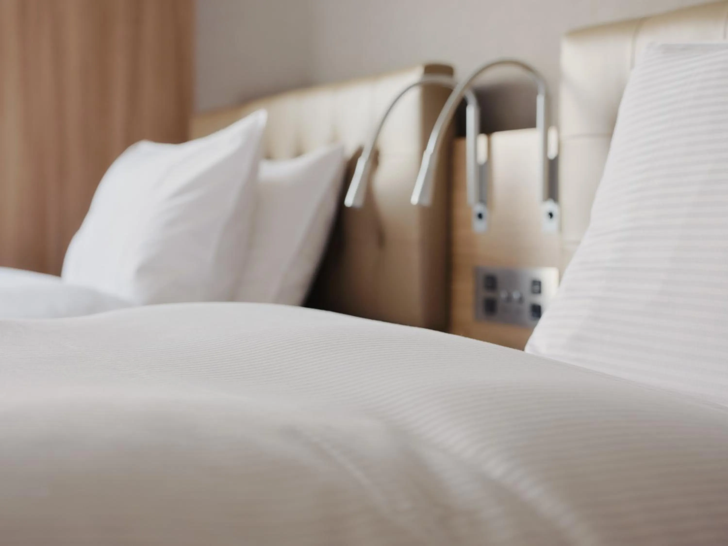 Bed in hotel MONday Haneda Airport