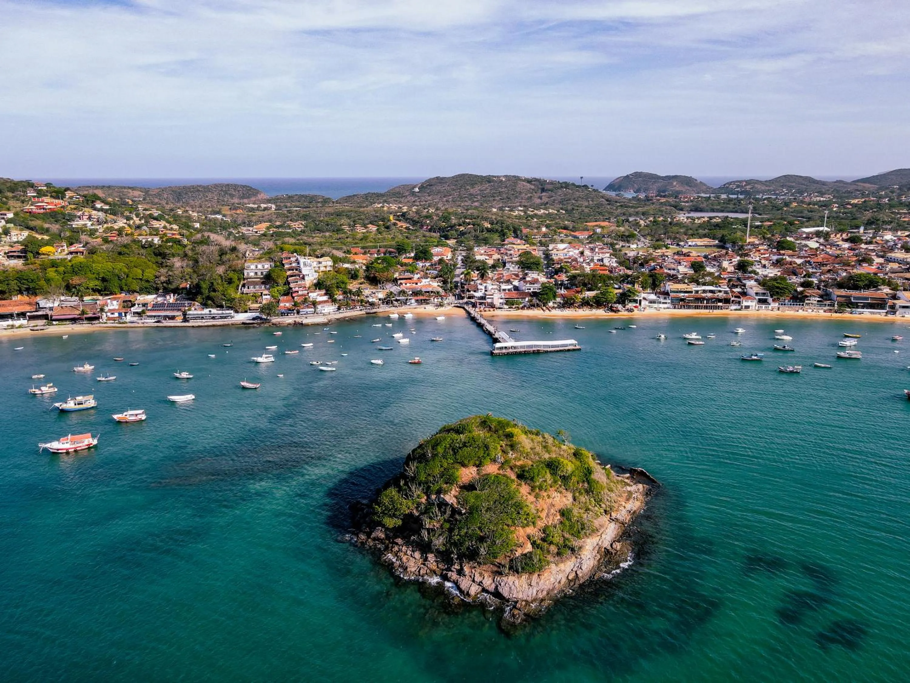 Bird's eye view in Pousada Vila do Mar