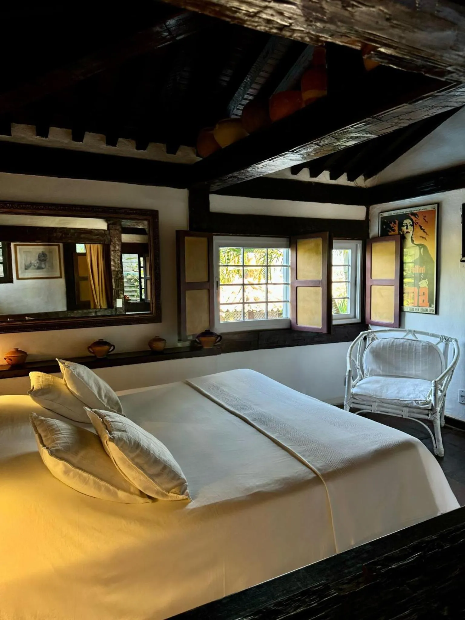 Bed in Pousada Vila do Mar