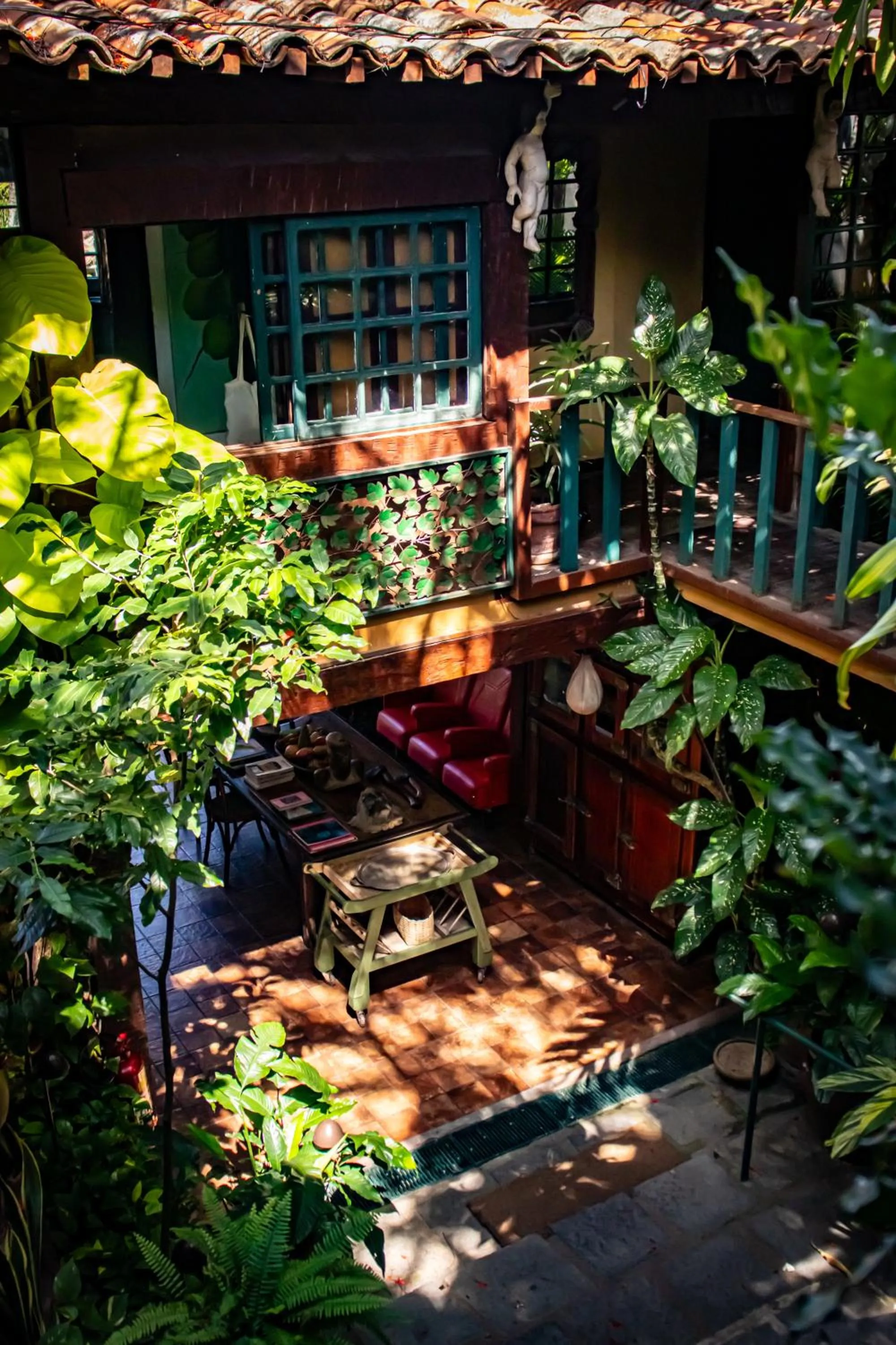 Garden view in Pousada Vila do Mar