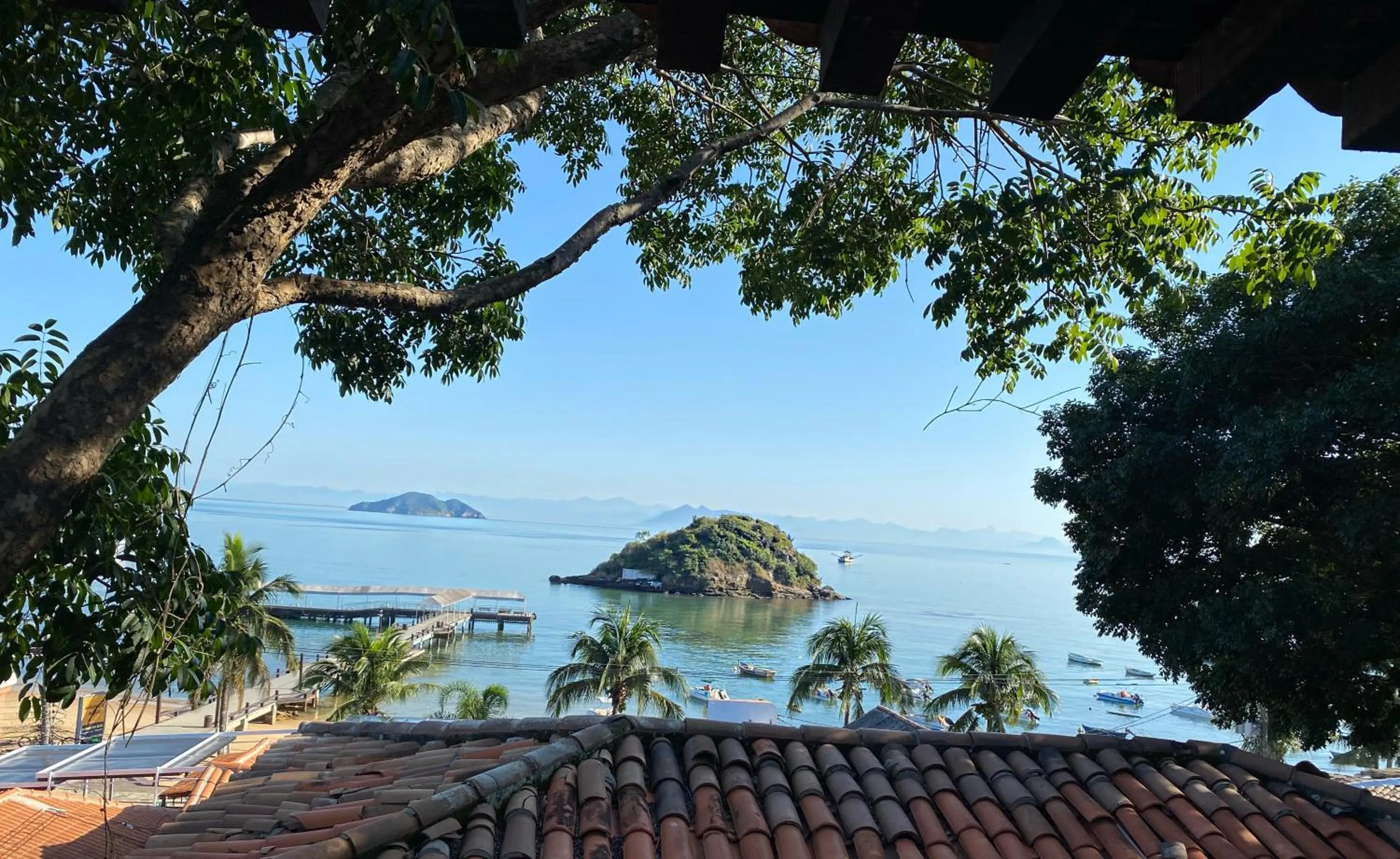 Sea view in Pousada Vila do Mar