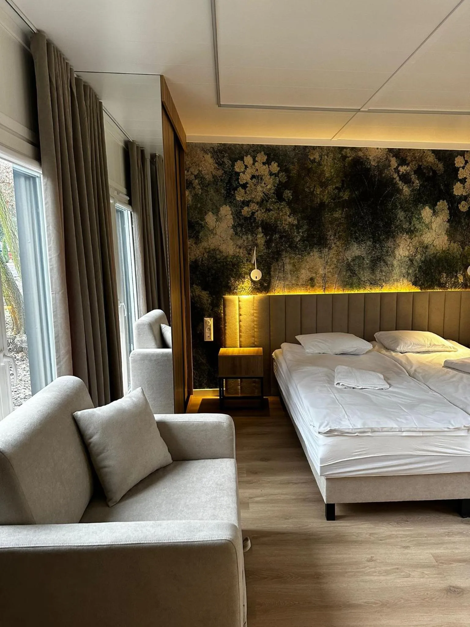 Bed in Rezydencja Miętowe Wzgórza Mansion House