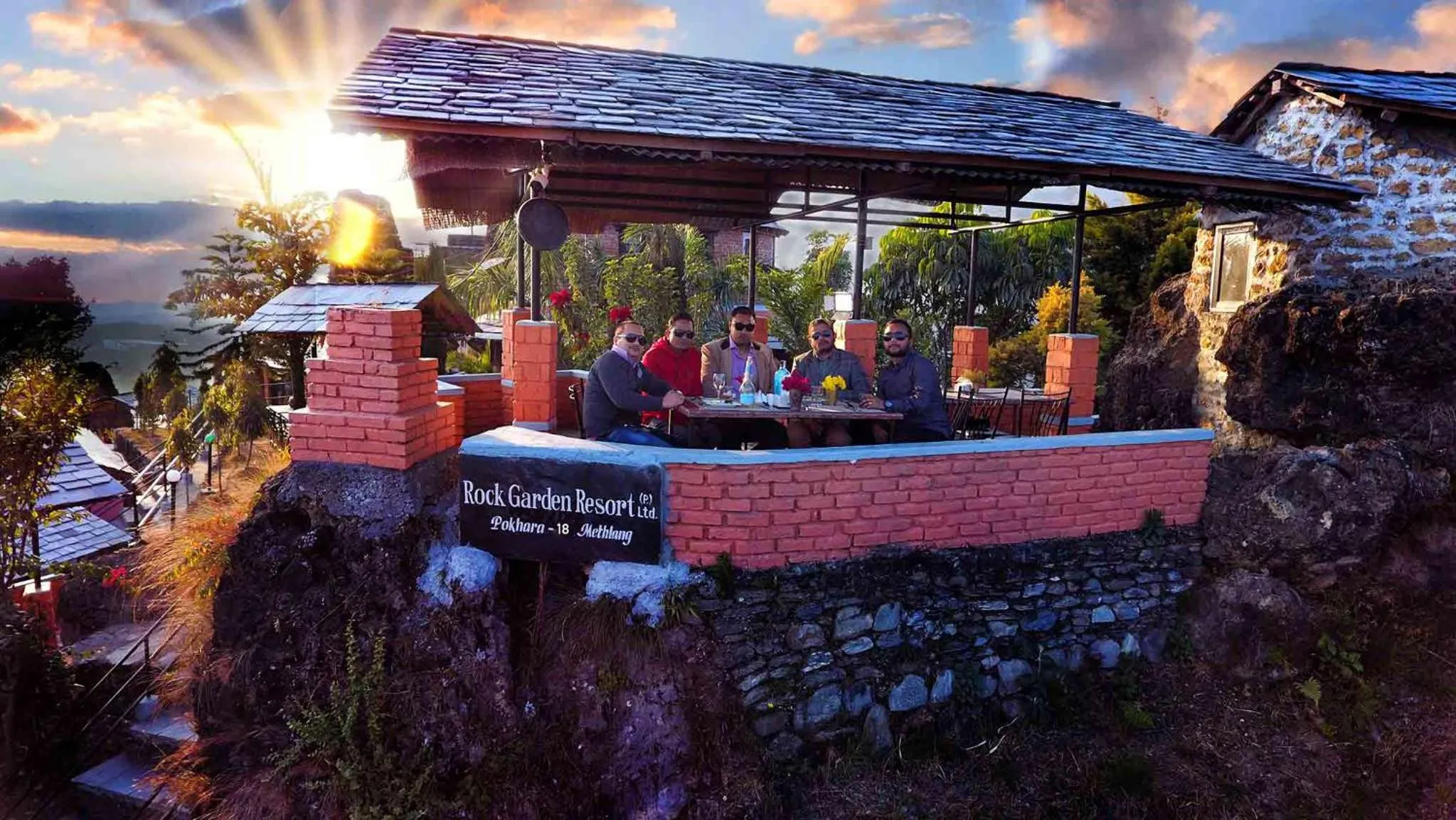 Day in Rock Garden Resort