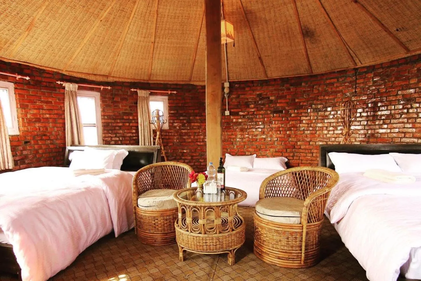 Bed in Rock Garden Resort