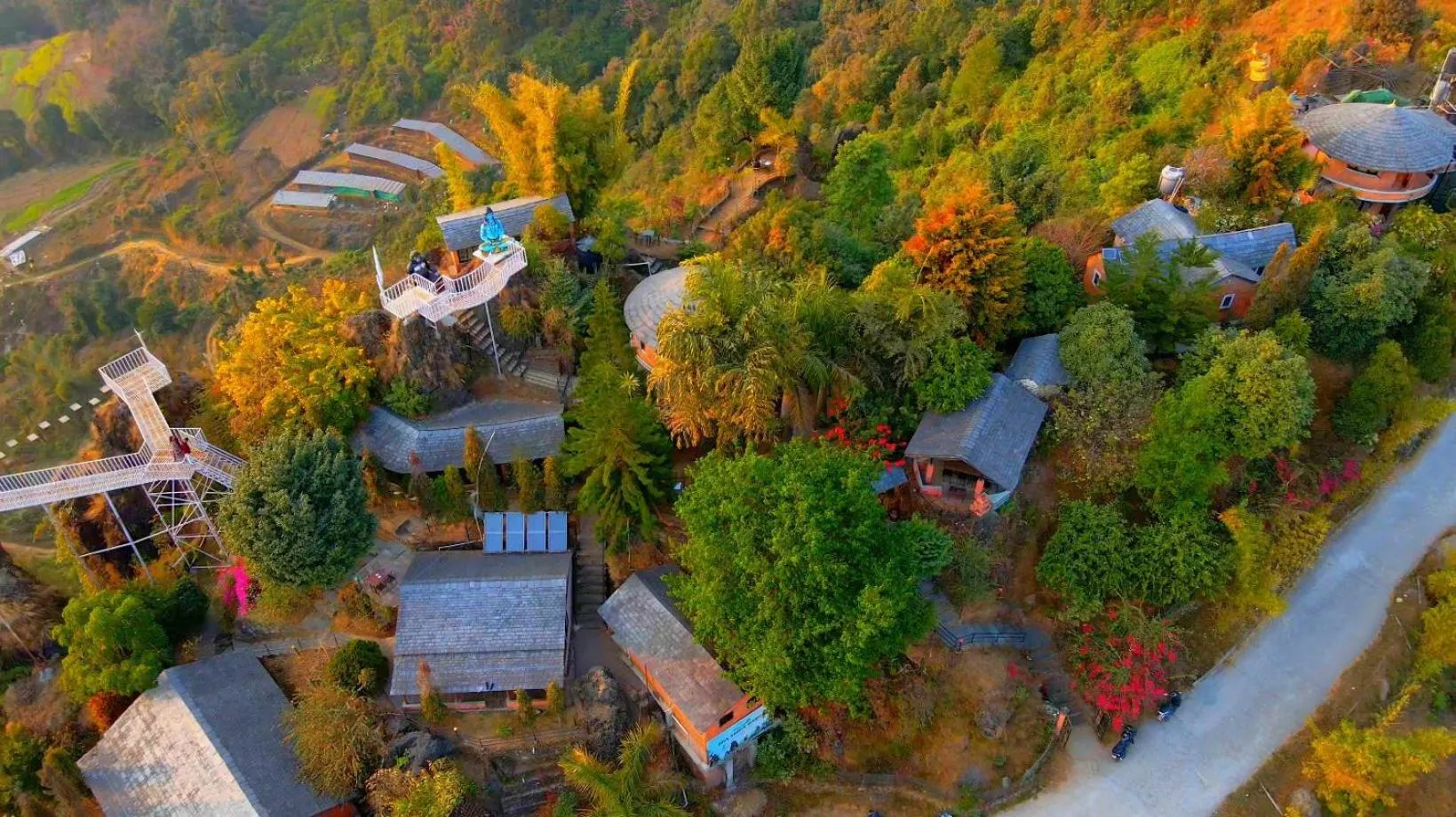 Natural landscape in Rock Garden Resort