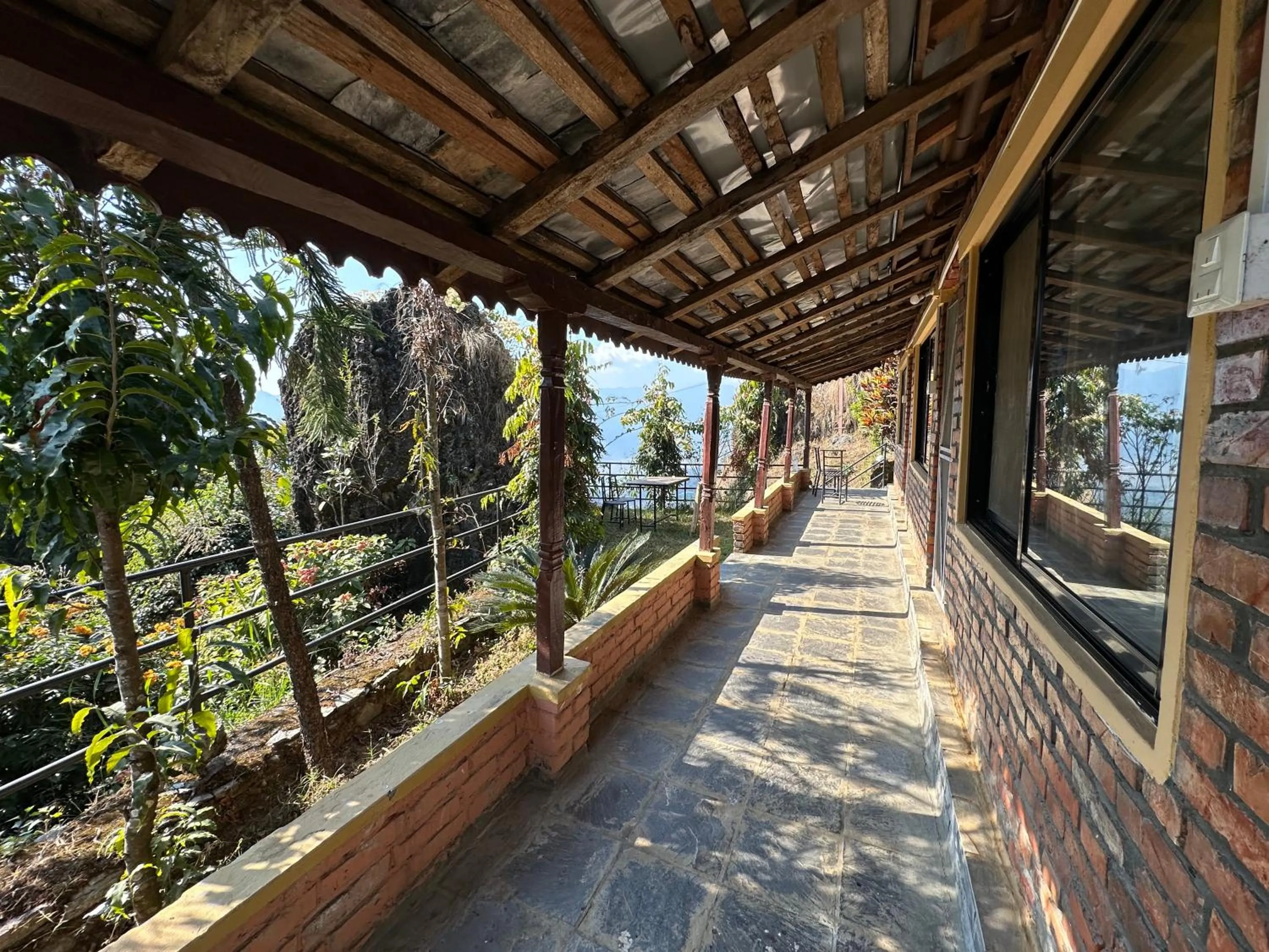 Patio in Rock Garden Resort