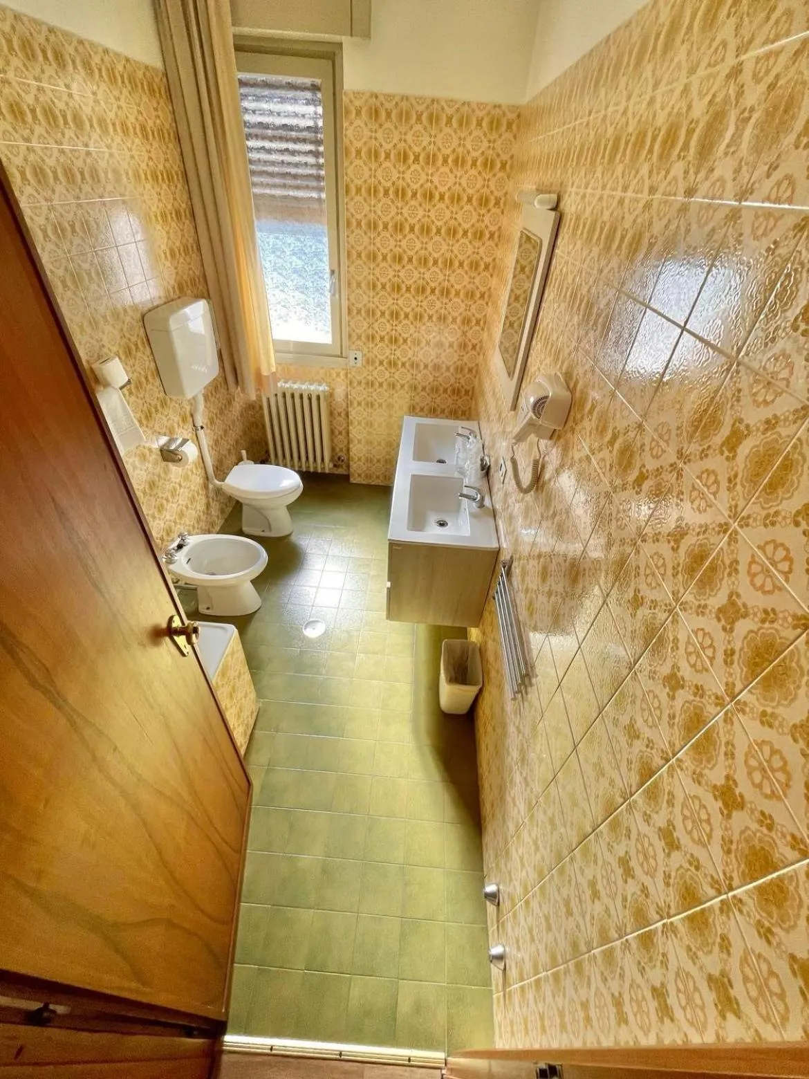 Toilet in Hotel Ristorante La Sorgente